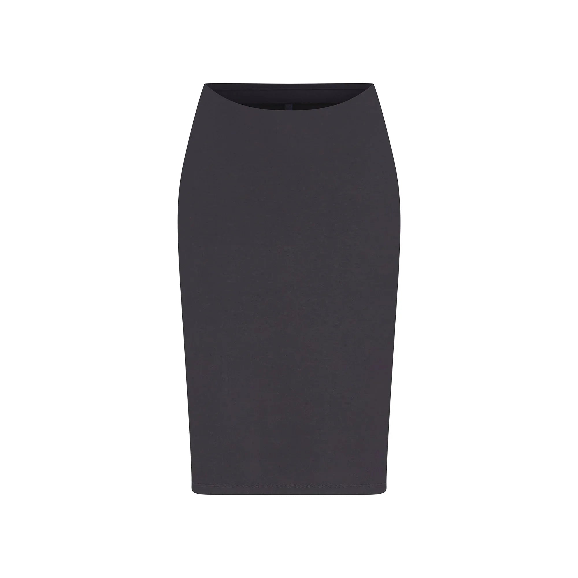 SKIMS SMOOTH LAYERS MIDI SKIRT | GRAPHITE - ETEK - My Suti