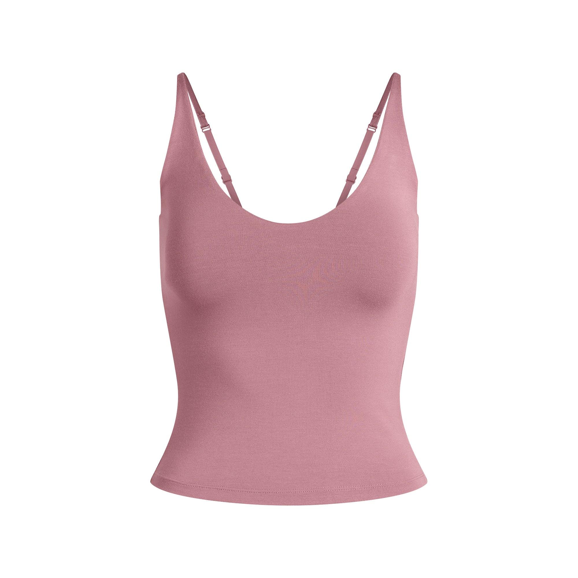 SKIMS SMOOTH LAYERS SCOOP NECK CAMI | REDWOOD - KAMİZOL - My Suti