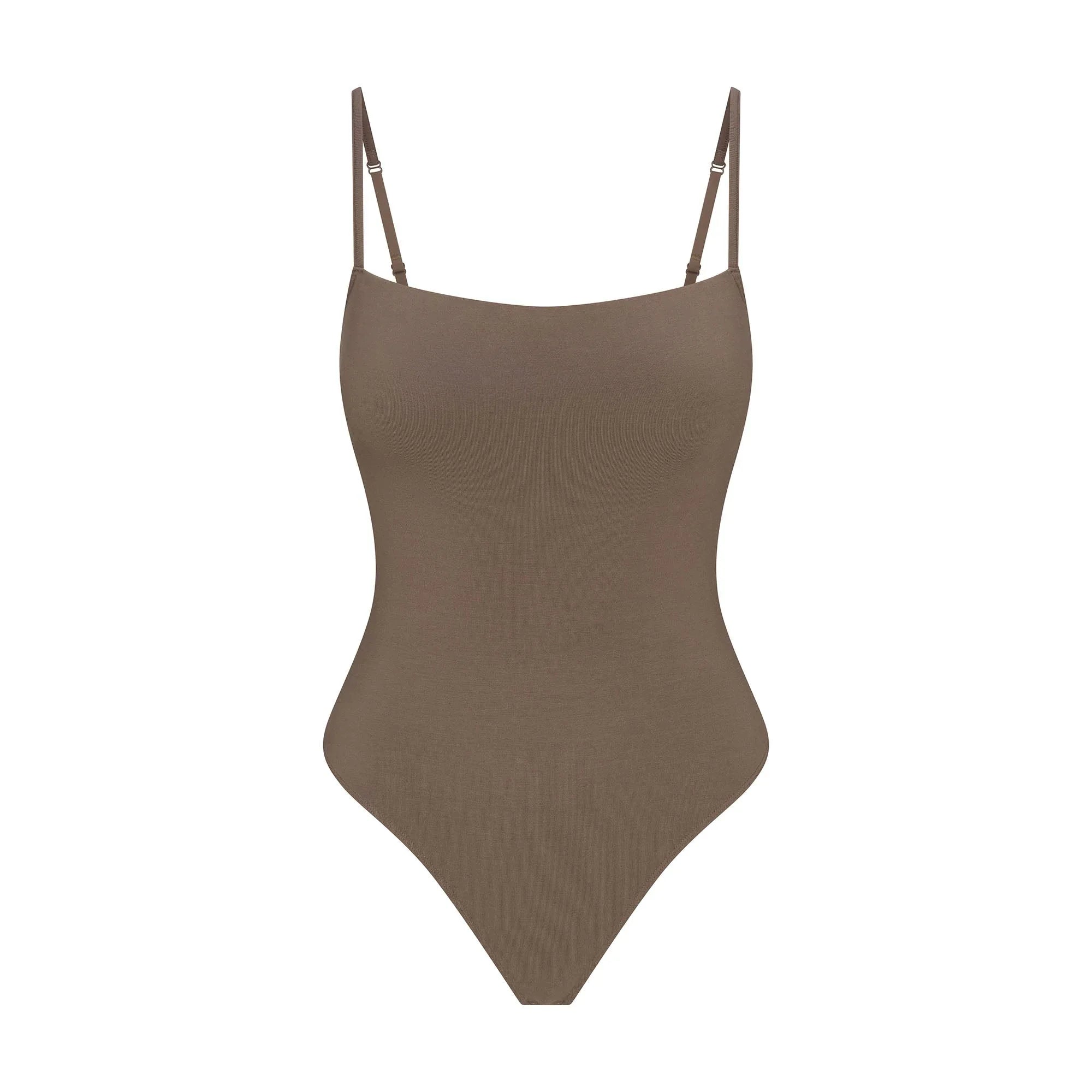 SKIMS SMOOTH LAYERS CAMI BODYSUIT | TRUFFLE - BODY - My Suti