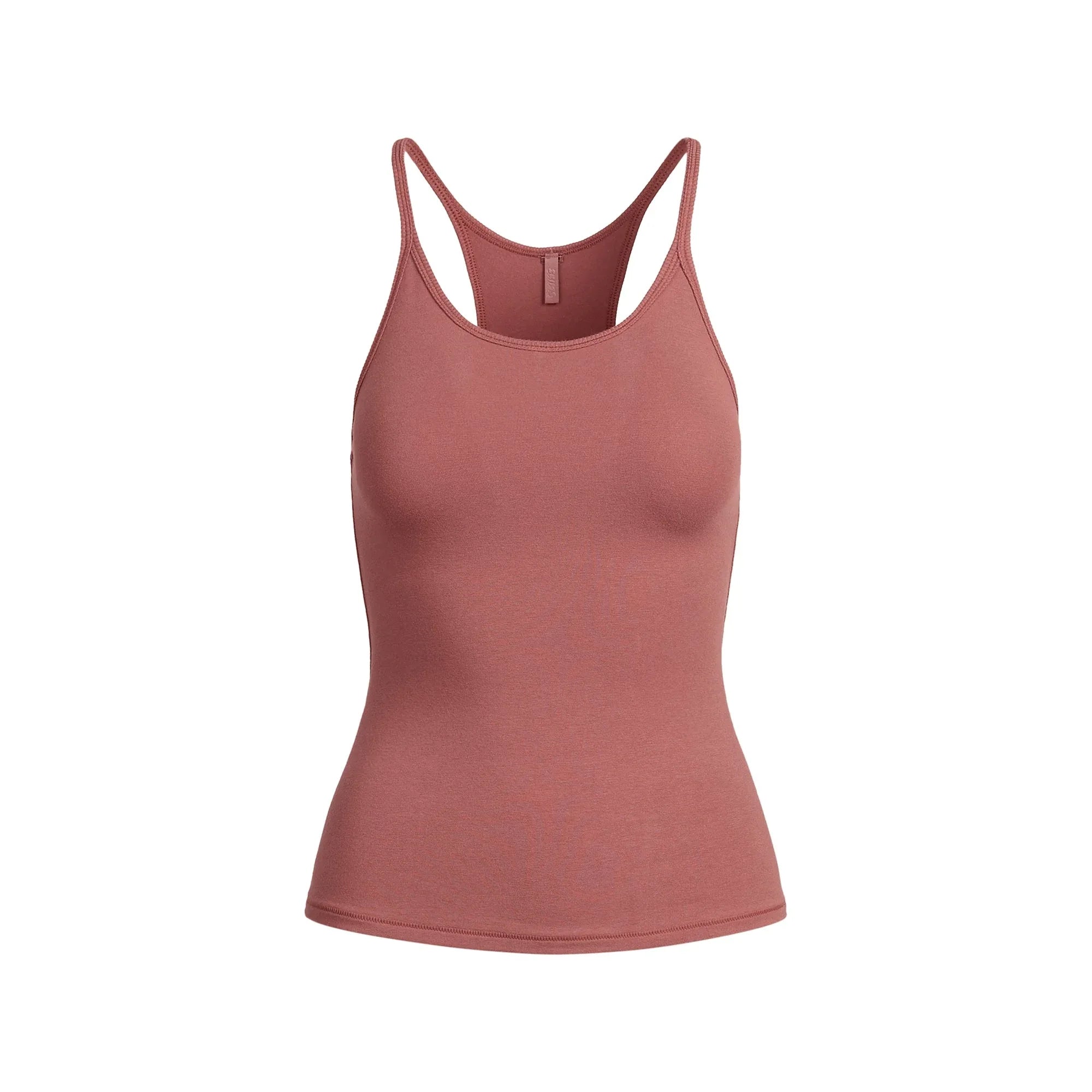 SKIMS COTTON JERSEY RACERBACK TANK | REDWOOD - TİŞÖRT - My Suti