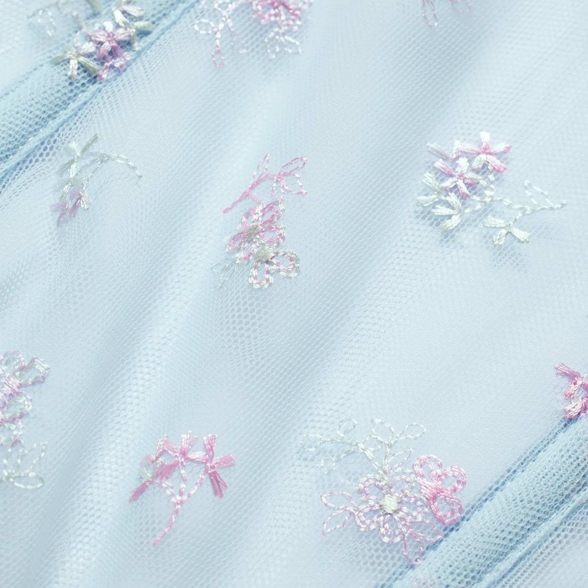 SKIMS SPRING INTIMATES CORSET | POWDER BLUE MULTI TULLE - KORSE - My Suti