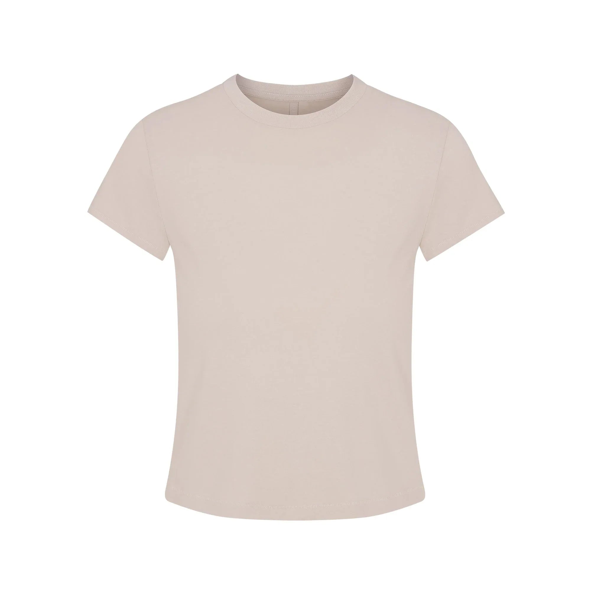 SKIMS RELAXED TEES SHRUNKEN T-SHIRT | STONE - TİŞÖRT - My Suti