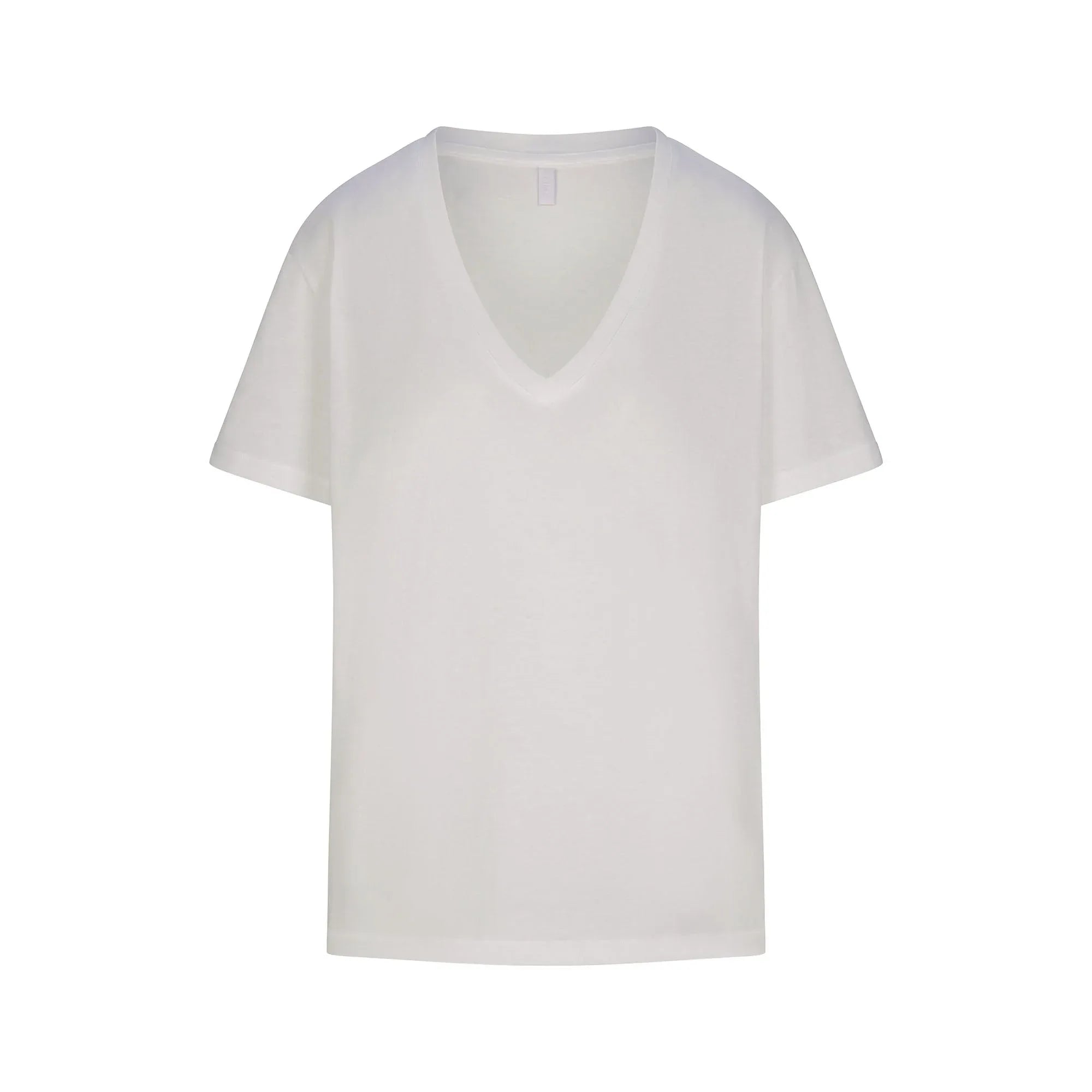 SKIMS RELAXED TEES V NECK T-SHIRT | SNOW - TİŞÖRT - My Suti