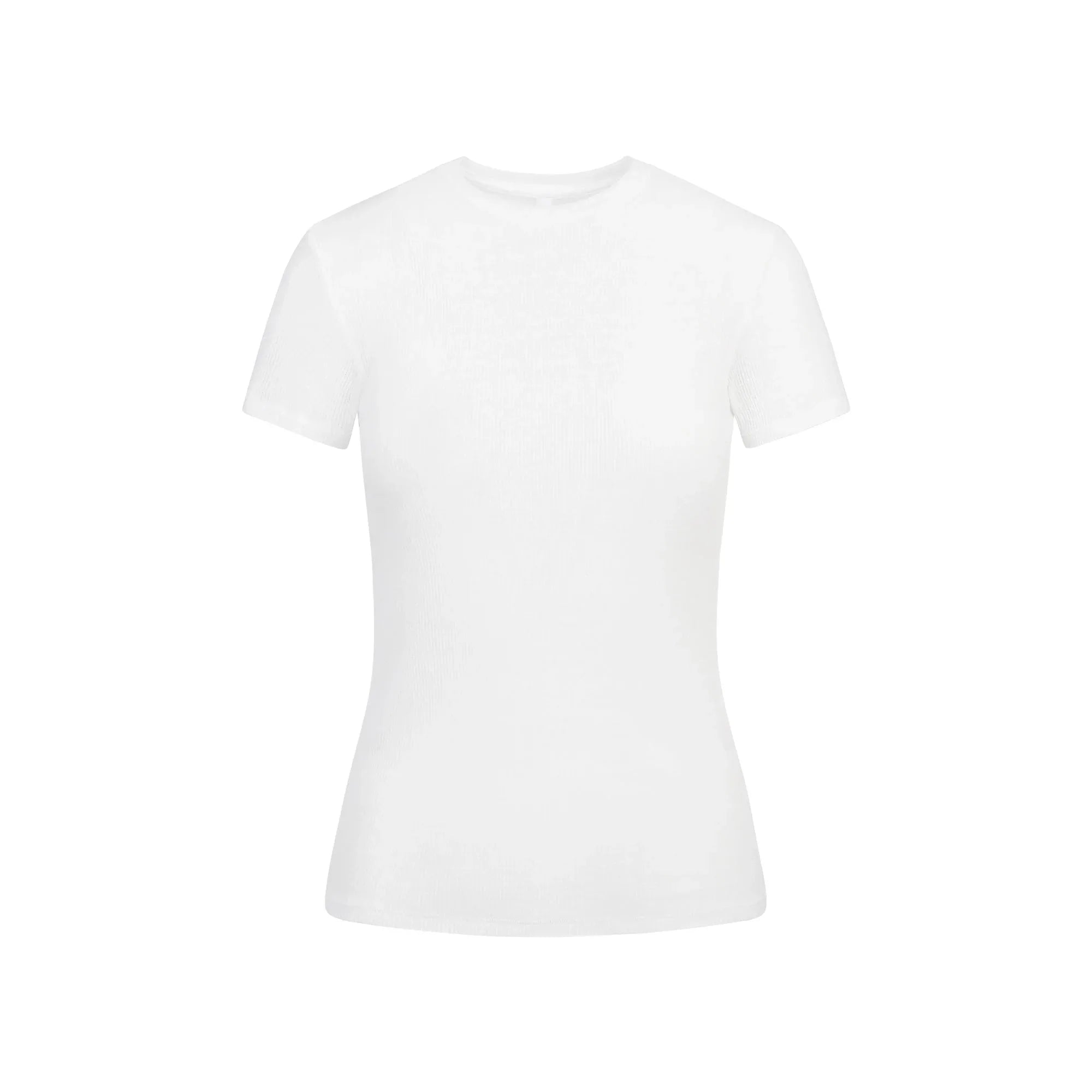 SKIMS SHEER COTTON T-SHIRT | SNOW - TİŞÖRT - My Suti