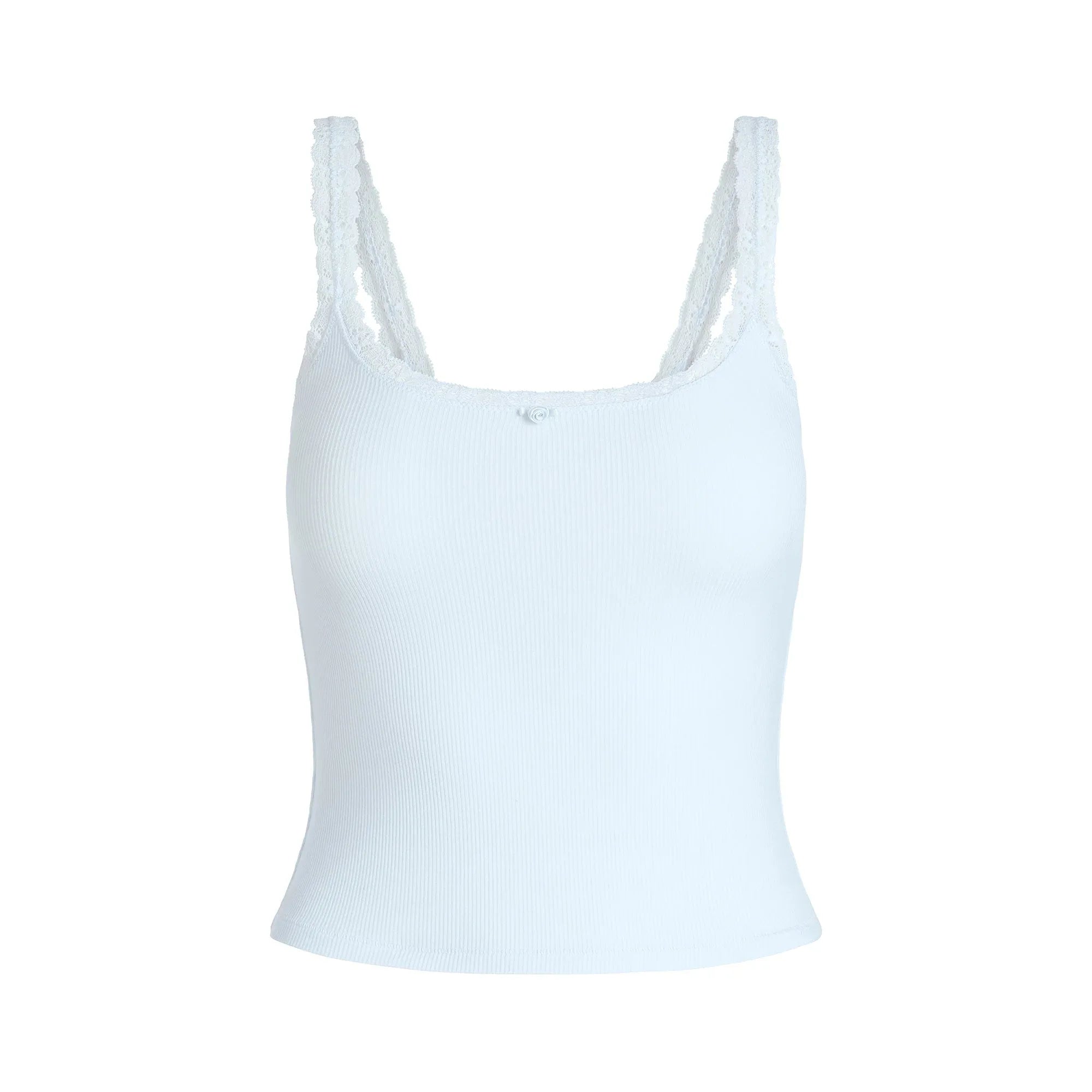 SKIMS SOFT LOUNGE LACE CAMI | BLUE QUARTZ - KAMİZOL - My Suti