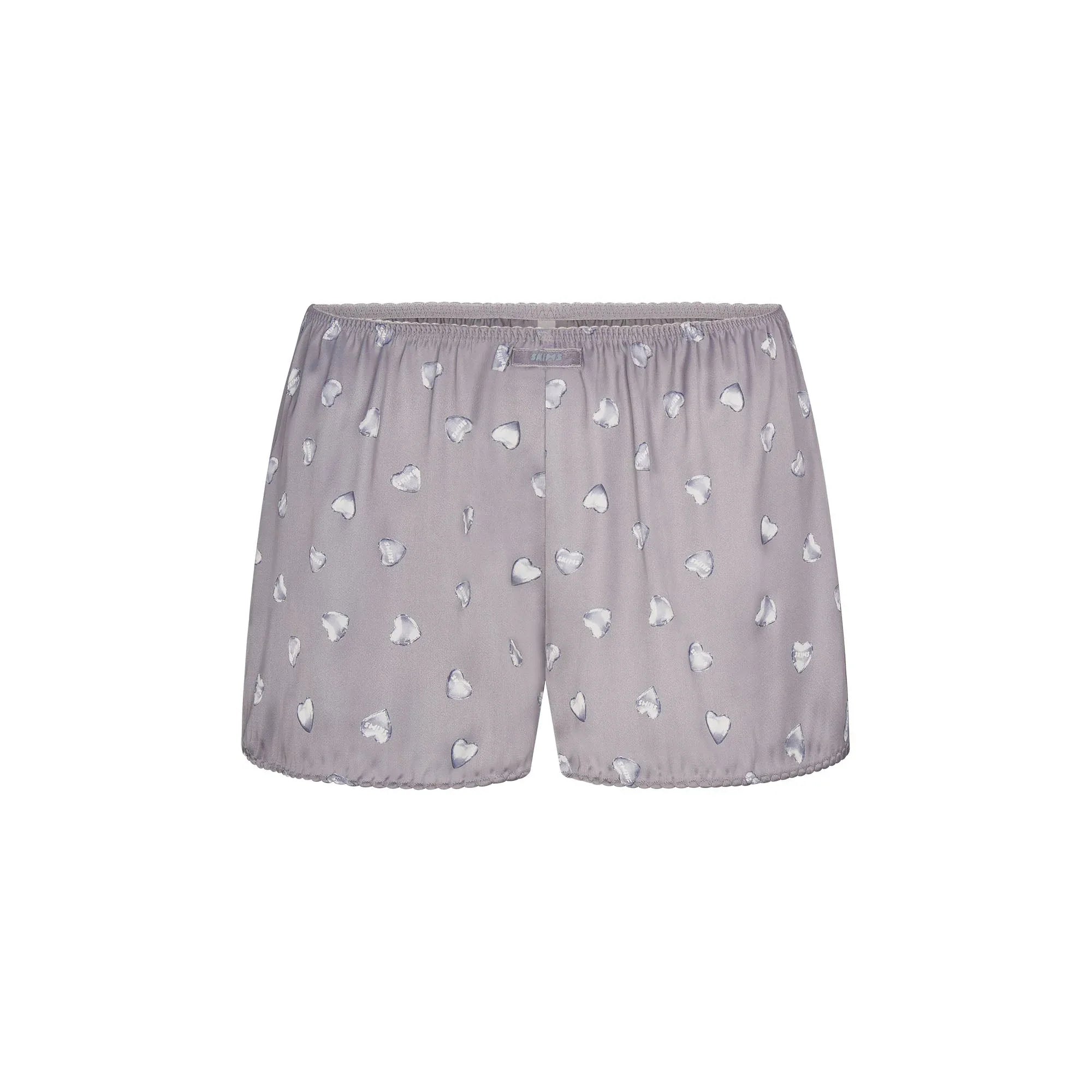 SKIMS WOVEN SHINE CAMI AND SHORT SLEEP SET | MIRROR BALLOON PRINT - PİJAMA TAKIMI - My Suti