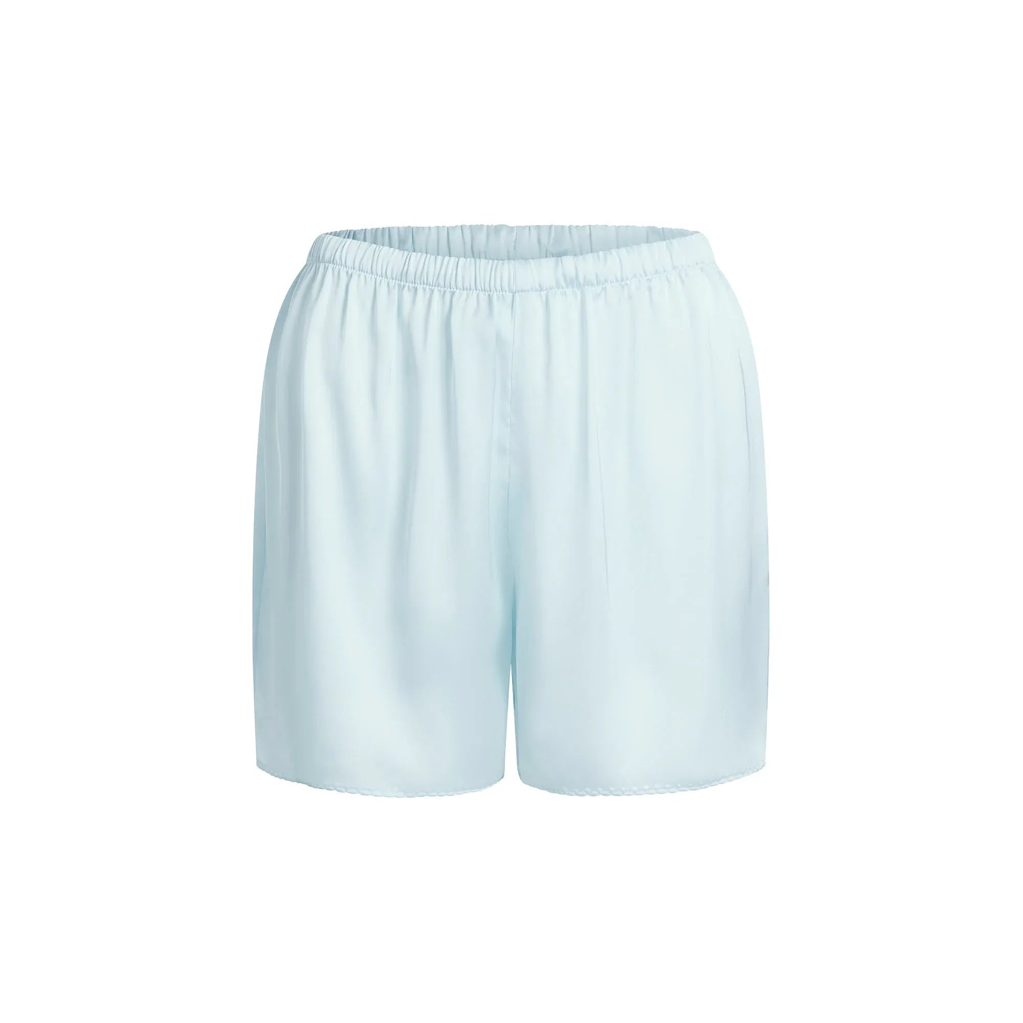 SKIMS WOVEN SHINE SHORT SLEEP SET | CLOUD - PİJAMA TAKIMI - My Suti