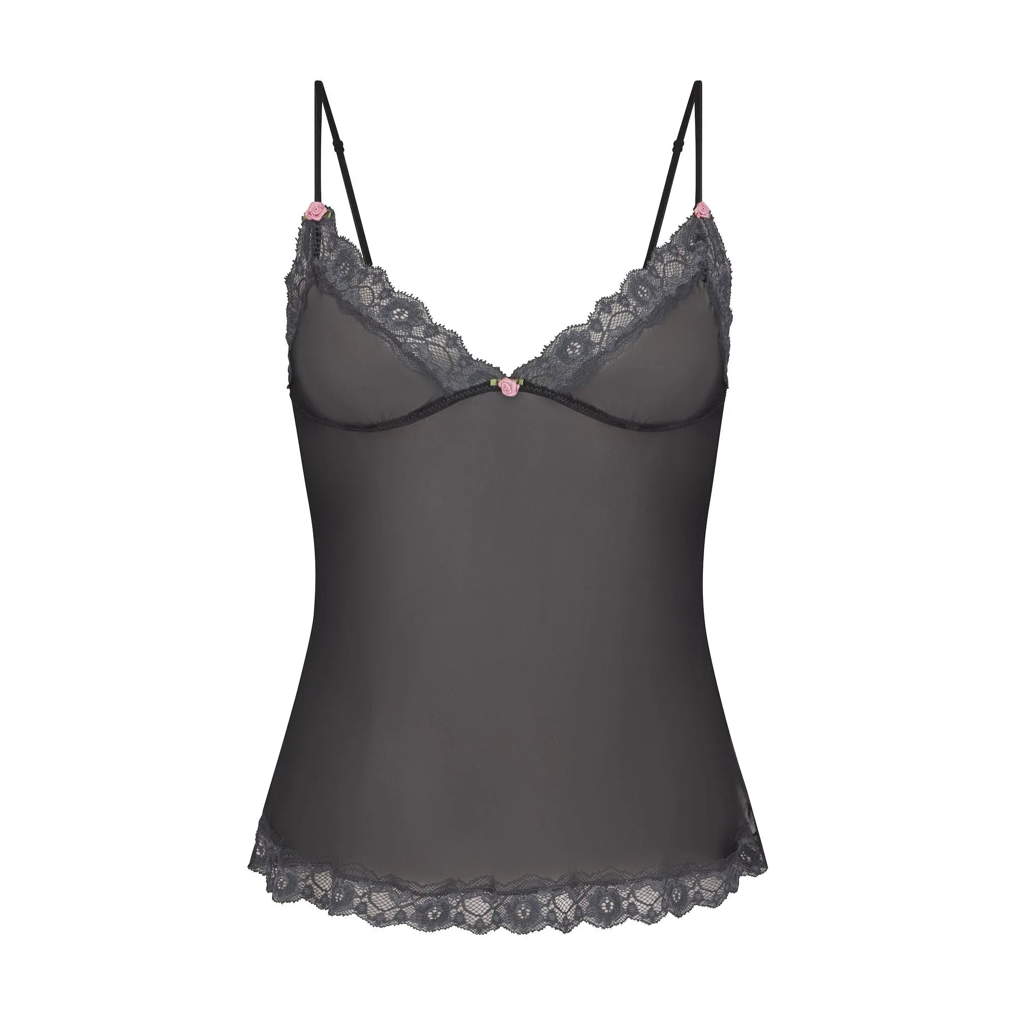 SKIMS ROMANCE LACE CAMI | ONYX - SÜTYEN - My Suti