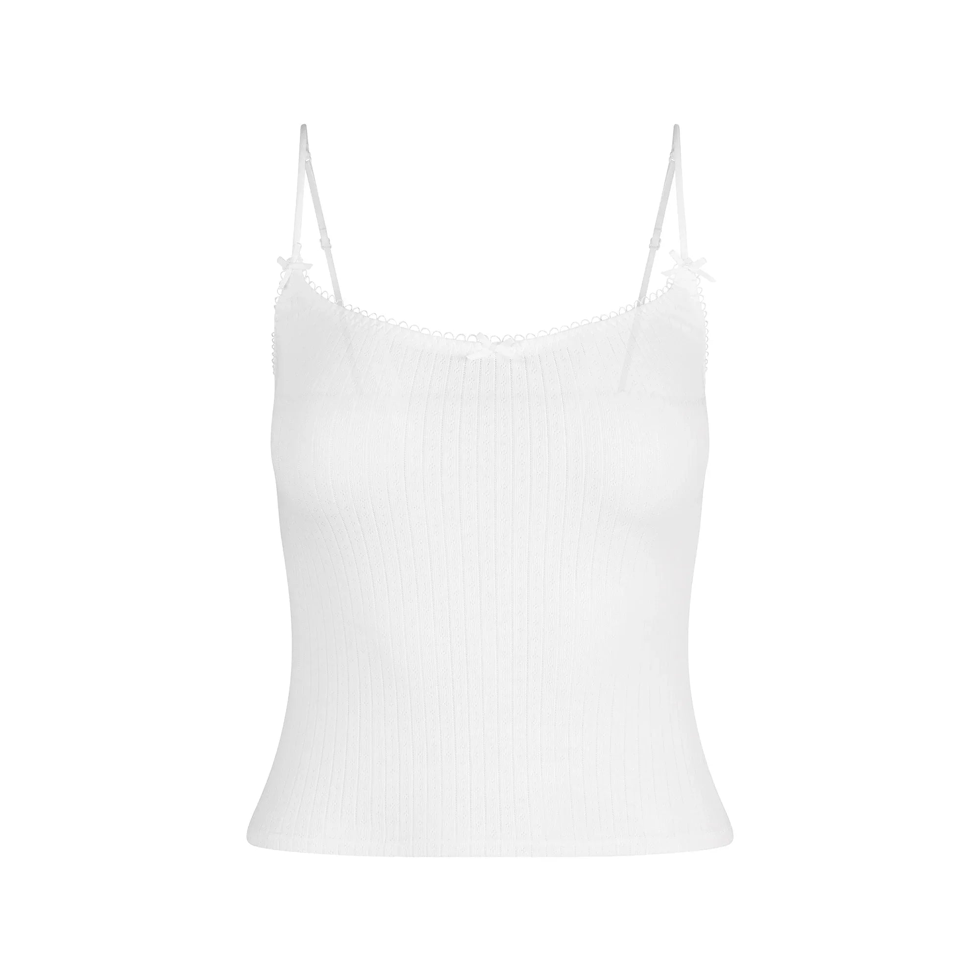 SKIMS POINTELLE CAMI | SNOW - TİŞÖRT - My Suti