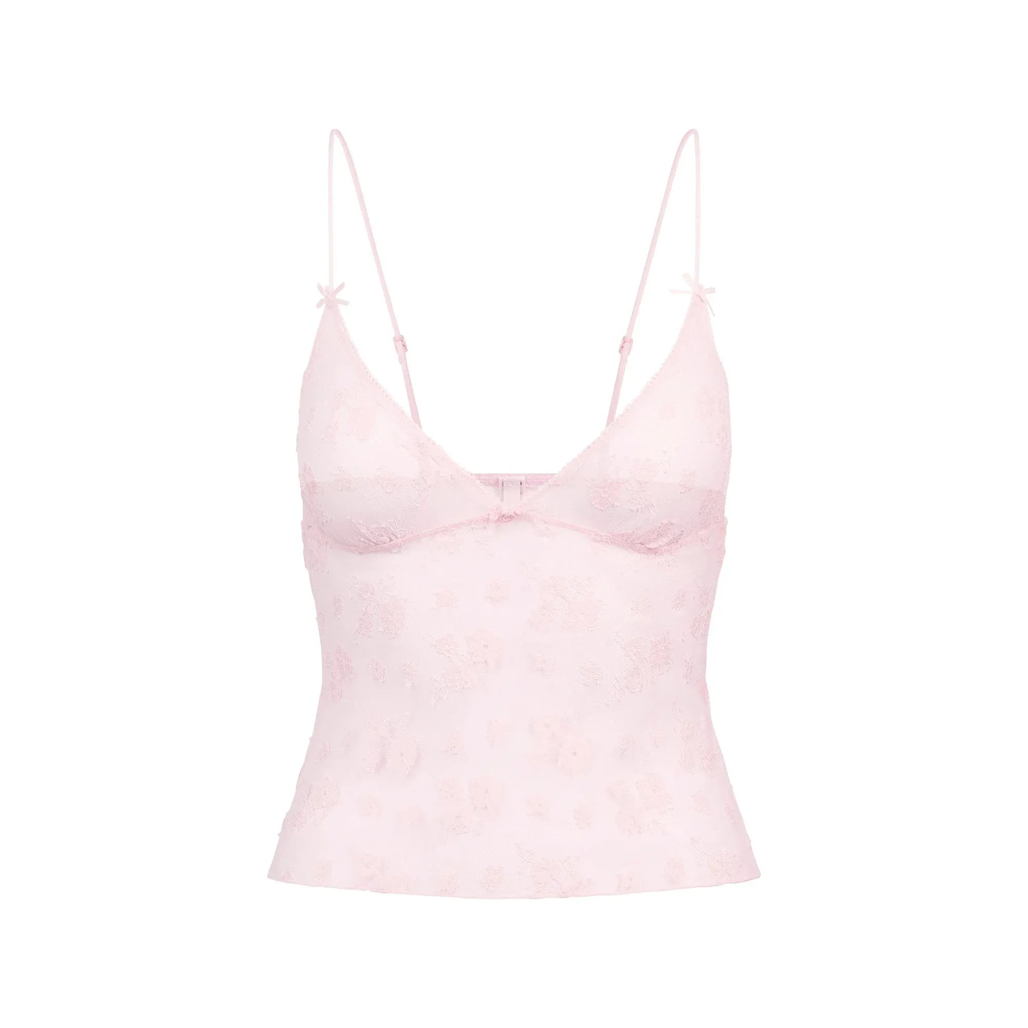 SKIMS SPRING INTIMATES TRIANGLE CAMI | CHERRY BLOSSOM TWO TONE - TİŞÖRT - My Suti