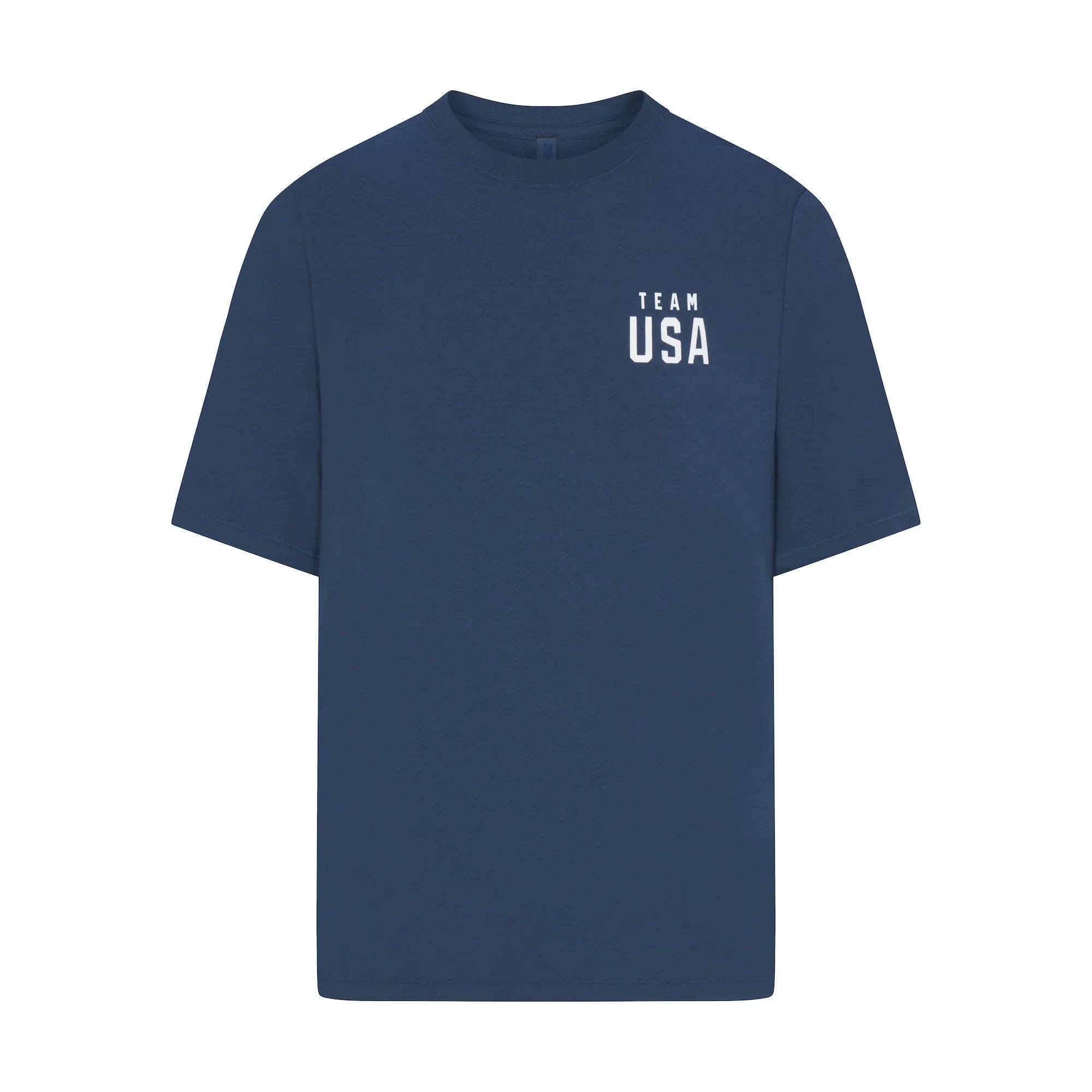 SKIMS FOR TEAM USA JERSEY SLEEP MENS PARALYMPIC T-SHIRT | NAVY - TİŞÖRT - My Suti