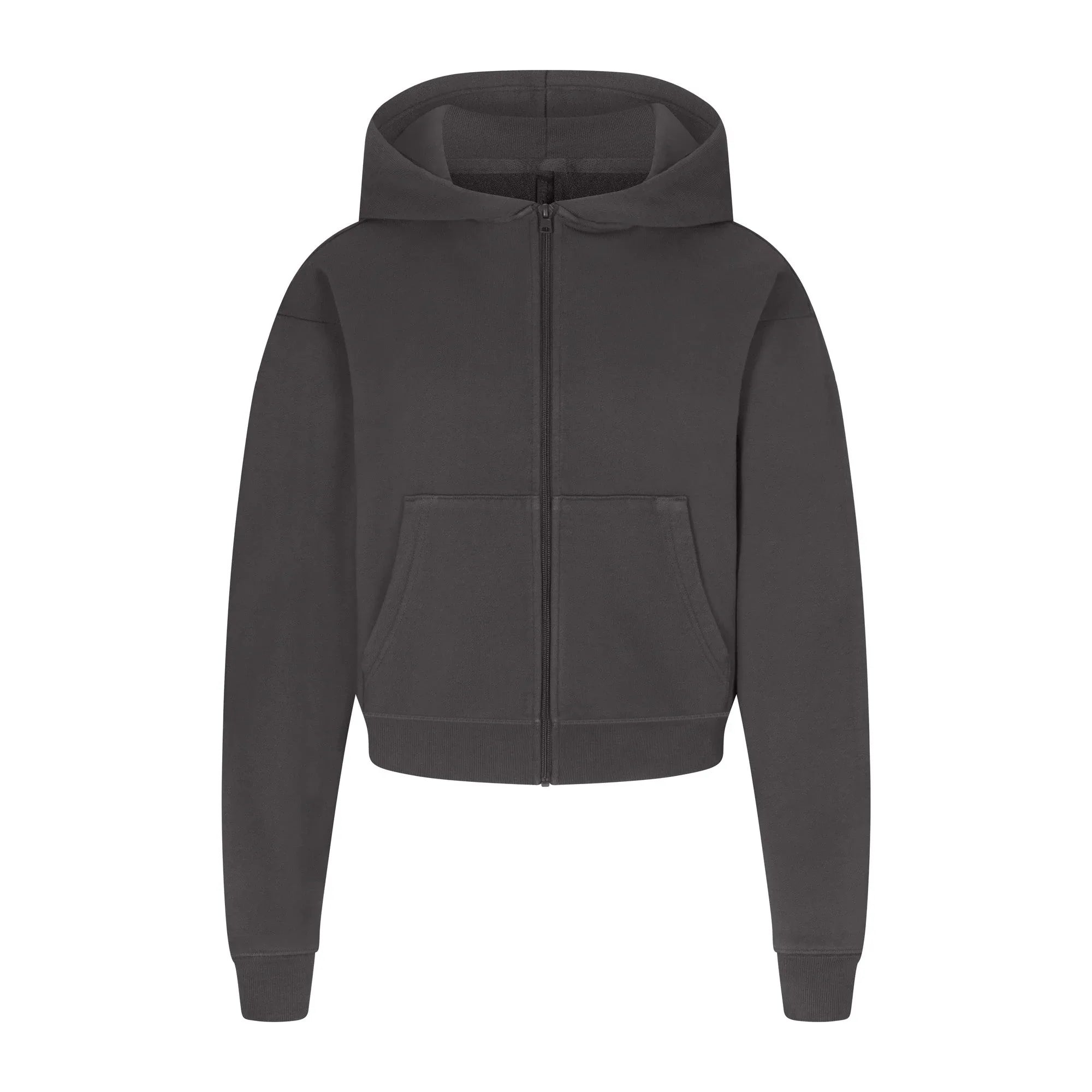 SKIMS FRENCH TERRY CLASSIC ZIP UP HOODIE | ASH - KAPŞONLU ÜST - My Suti