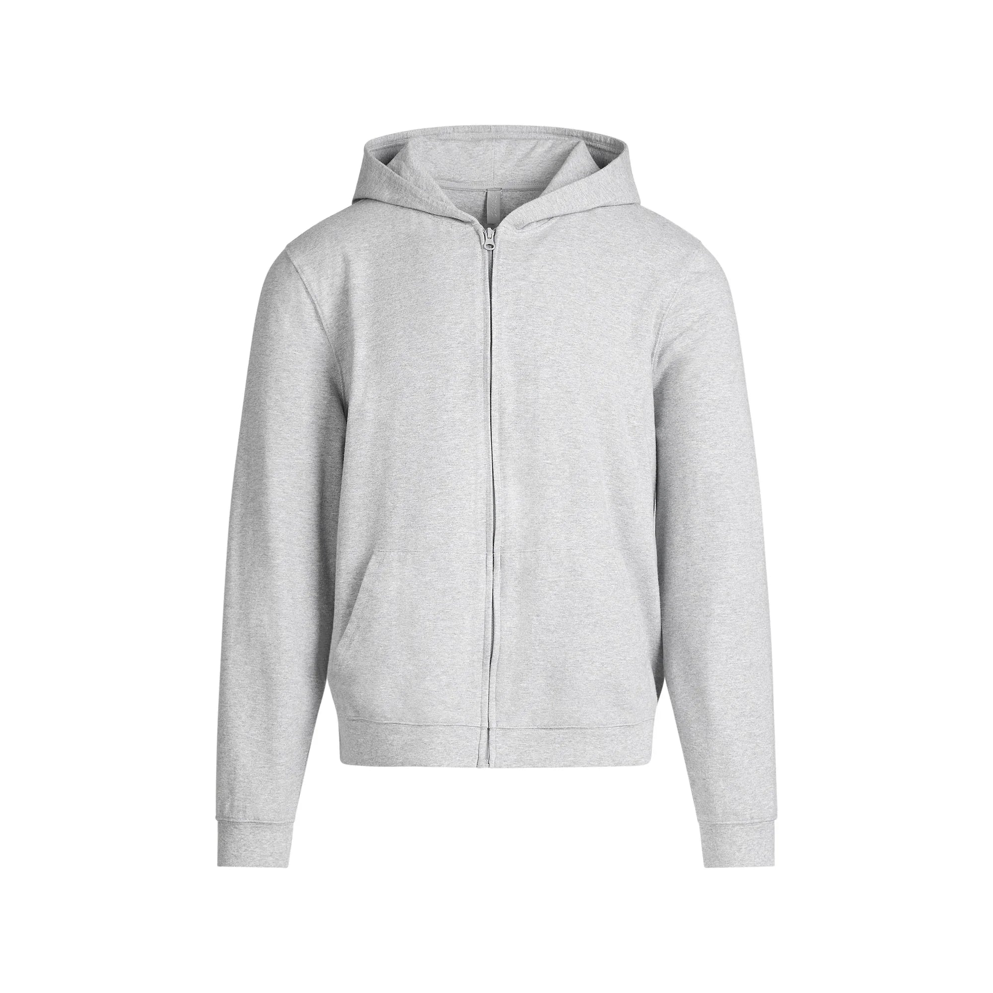 SKIMS JERSEY LOUNGE MENS ZIP UP HOODIE | HEATHER GREY - KAPŞONLU SWEATSHIRT - My Suti