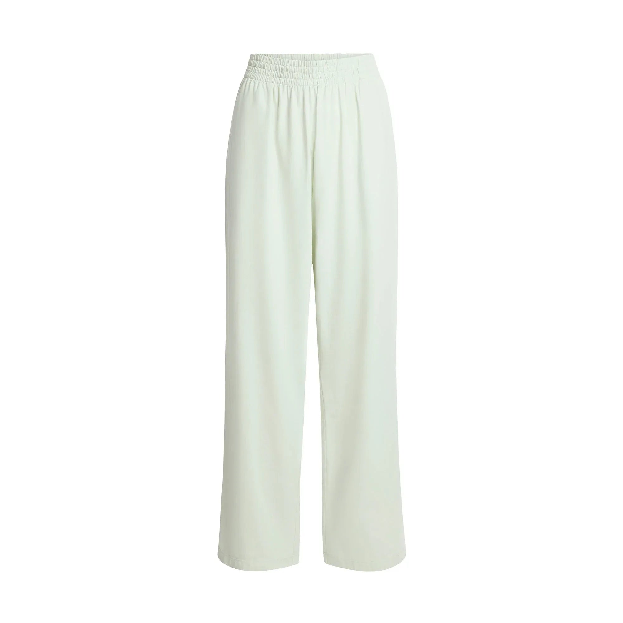 SKIMS COTTON JERSEY WIDE LEG PANT | SPEARMINT - PANTOLON - My Suti