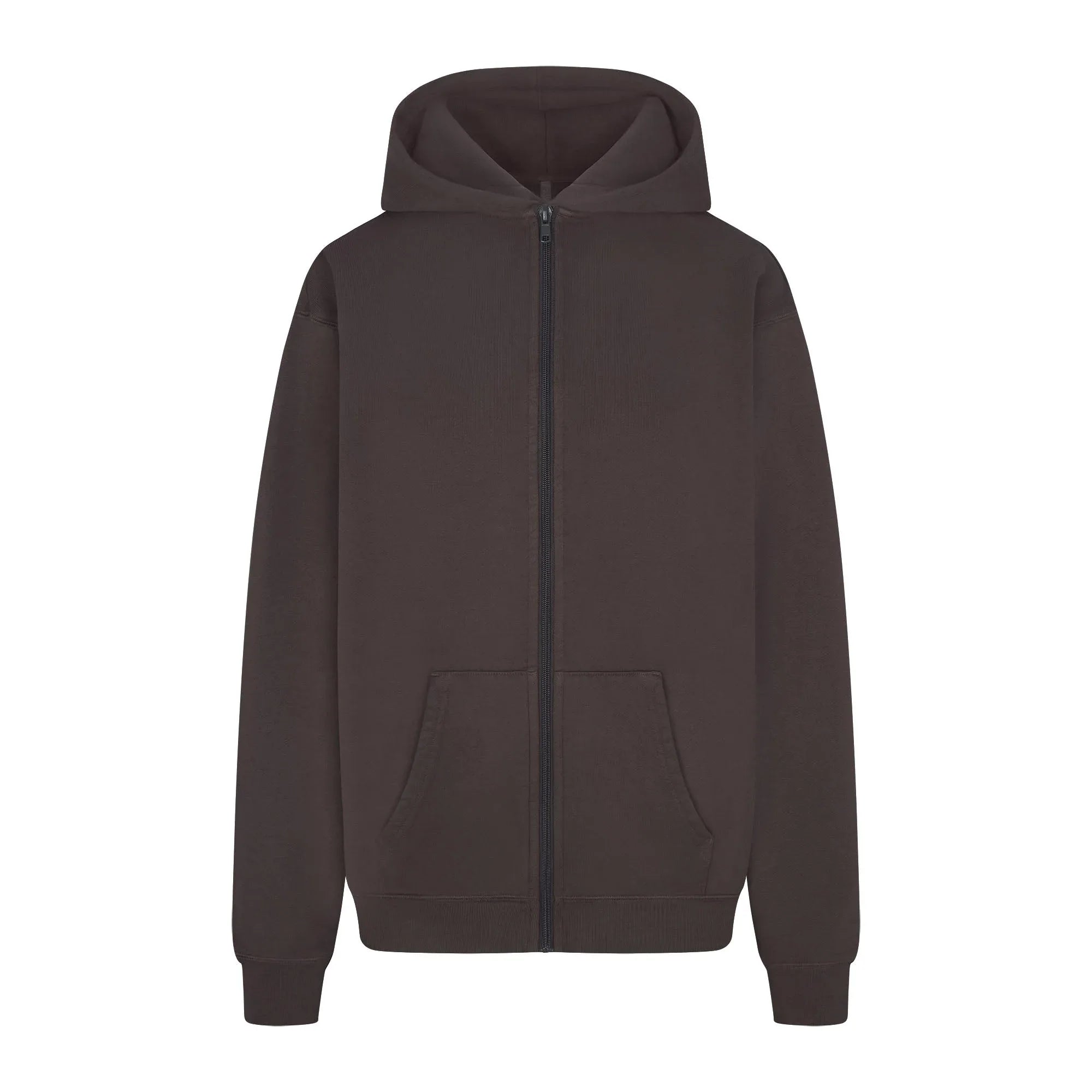 SKIMS FRENCH TERRY OVERSIZED ZIP UP HOODIE | IRON - KAPŞONLU ÜST - My Suti