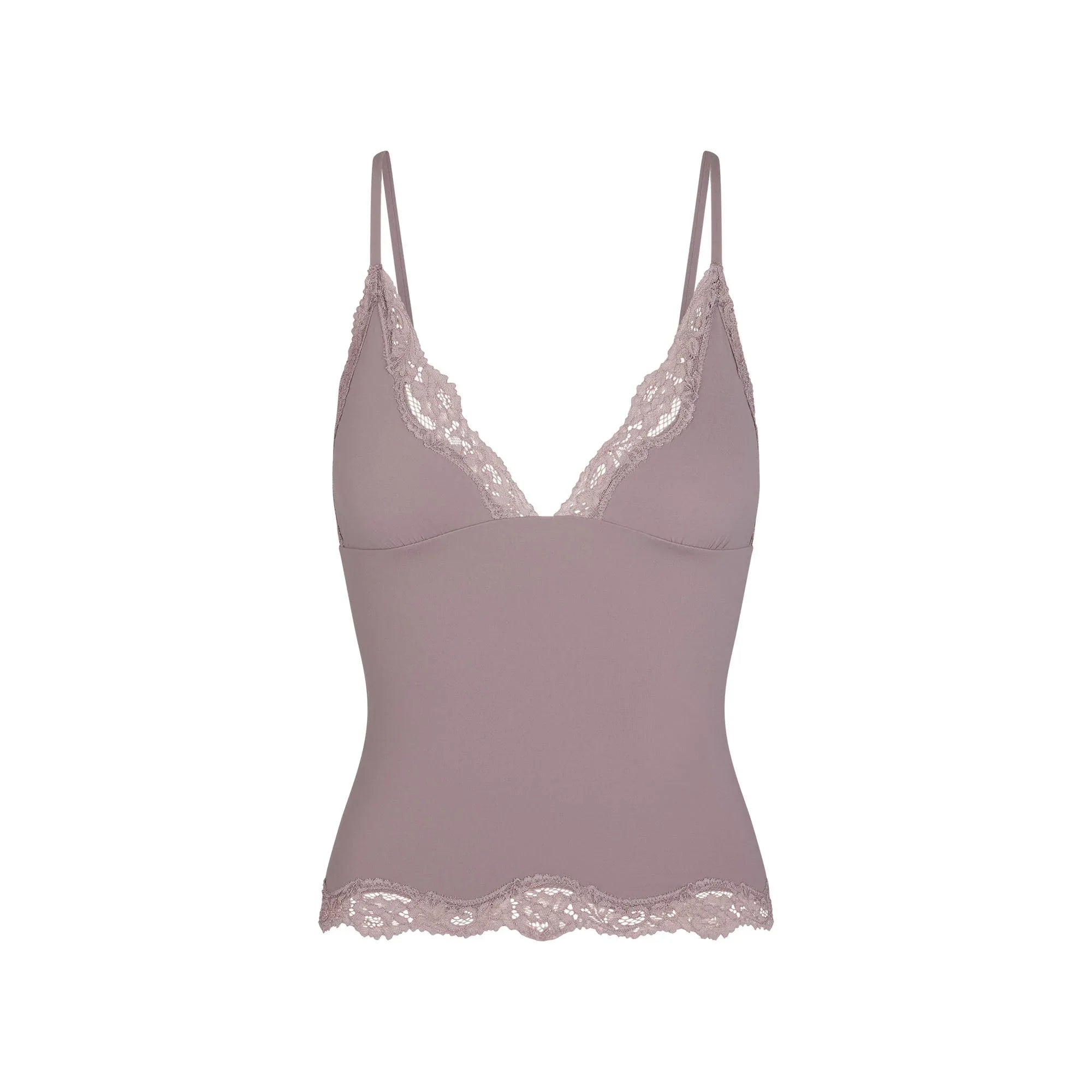 SKIMS FITS EVERYBODY LACE TRIANGLE CAMI | ZINC - KAMİZEL - My Suti