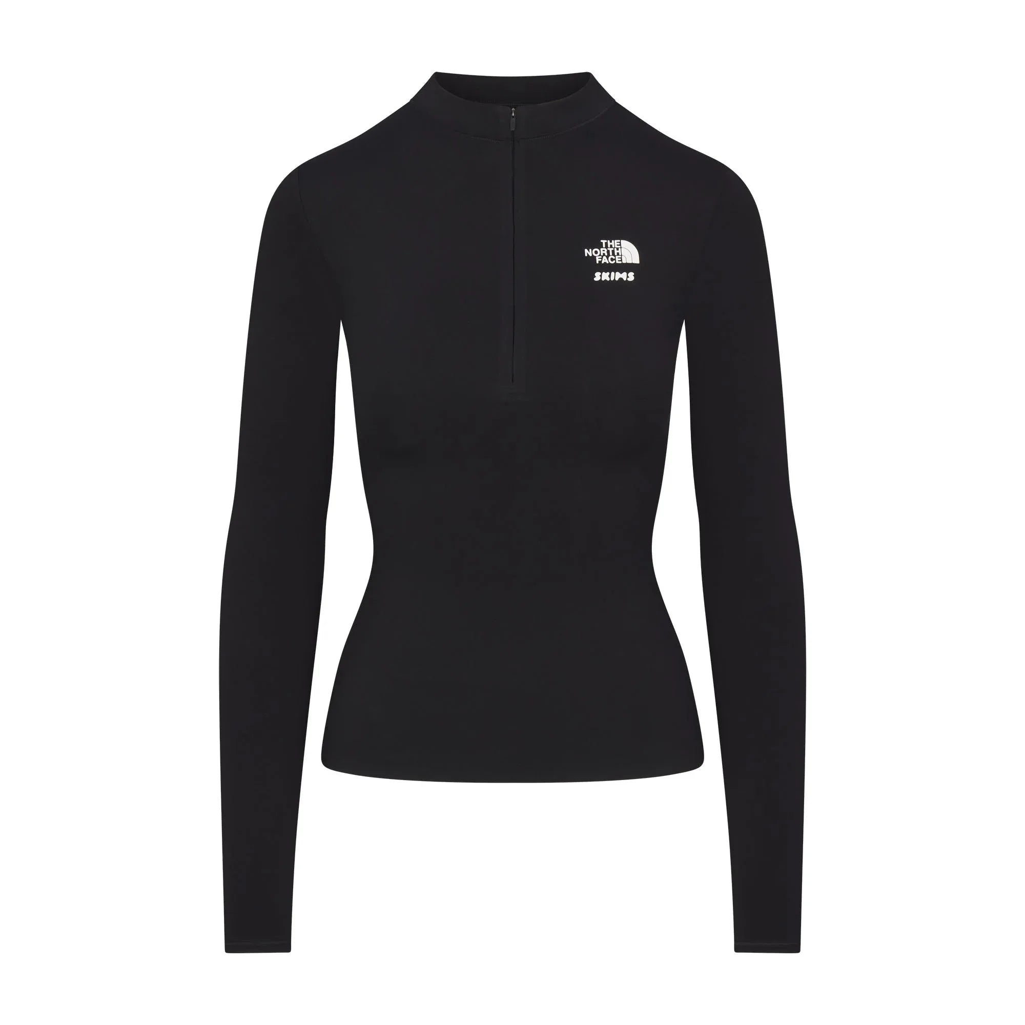 SKIMS THE NORTH FACE X REFINA LONG SLEEVE TOP | ONYX - T-SHIRT - My Suti