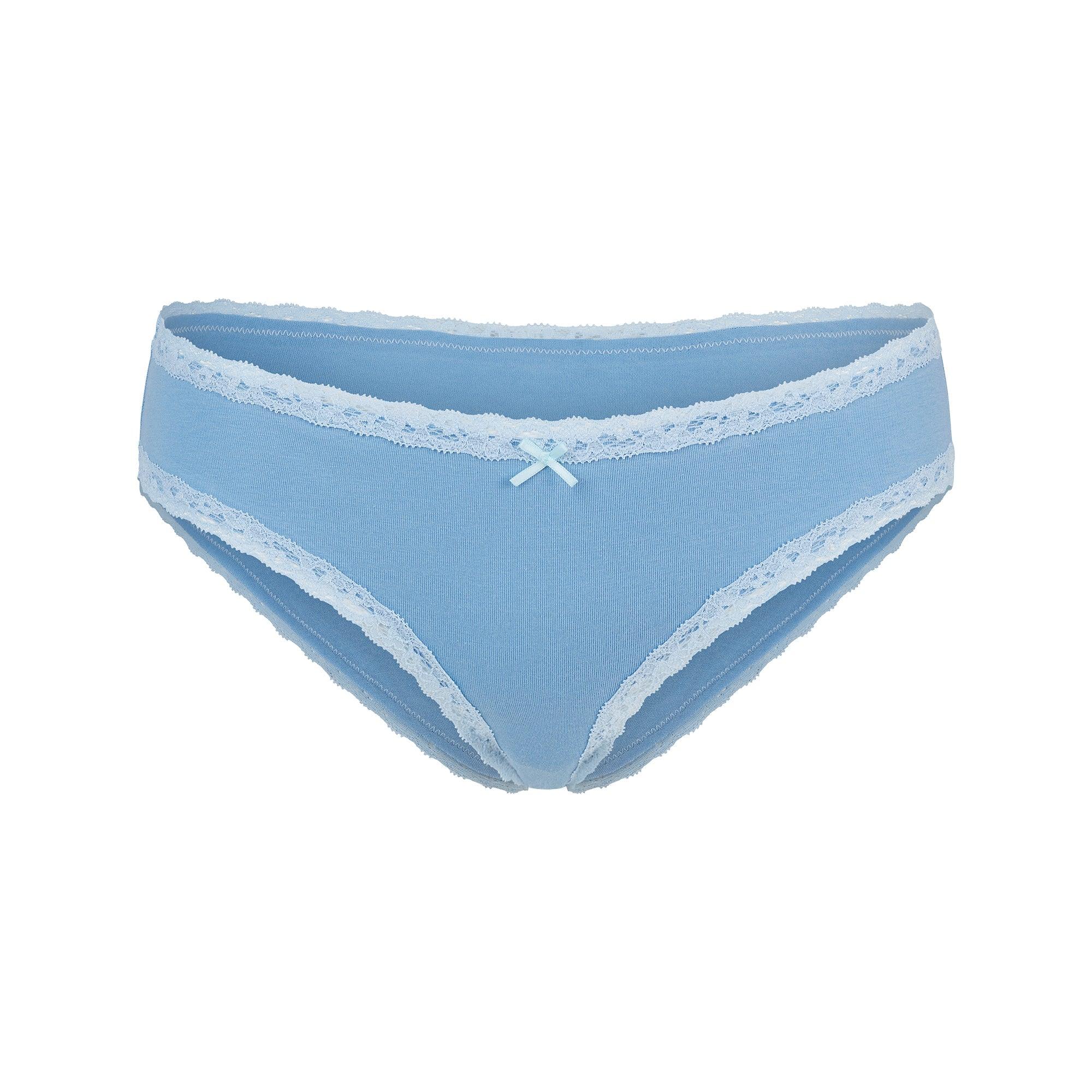 SKIMS LIGHTWEIGHT COTTON LACE BRIEF | MARINA - KÜLOT - My Suti