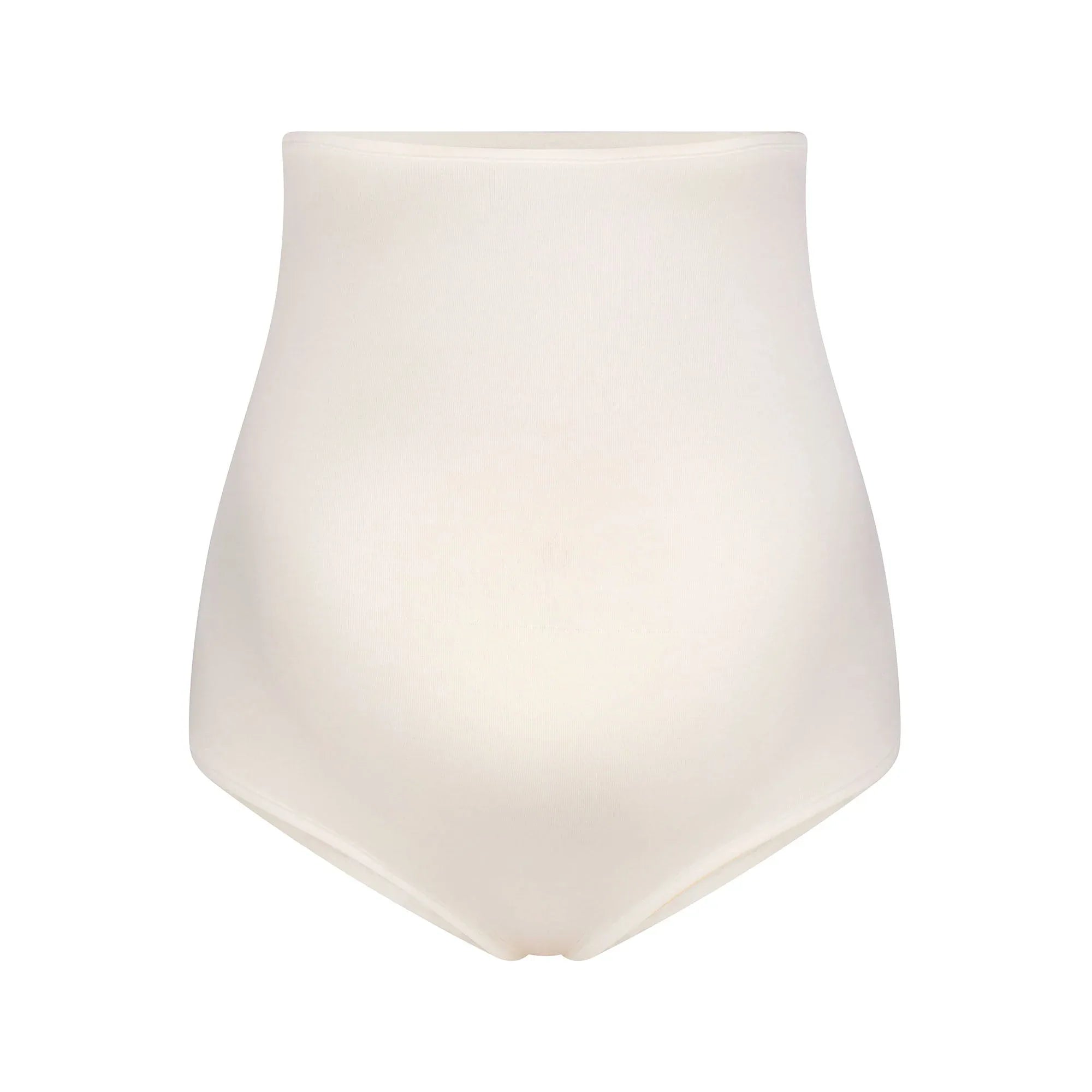 SKIMS COTTON JERSEY MATERNITY HIGH-WAISTED BRIEF | MARBLE - KÜLOT - My Suti