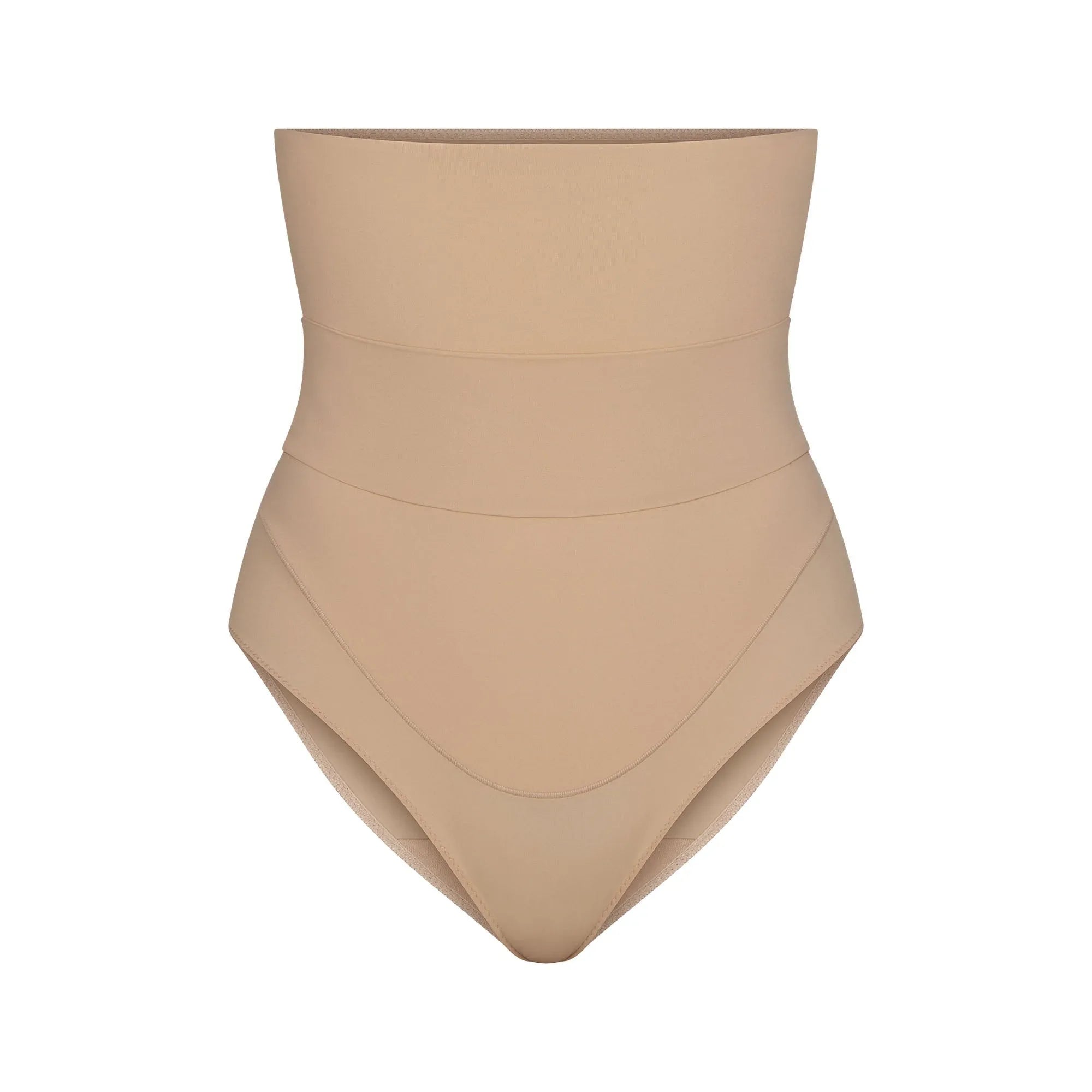 SKIMS FITS EVERYBODY MATERNITY BANDED HIGH-WAISTED BRIEF | CLAY - KÜLOT - My Suti
