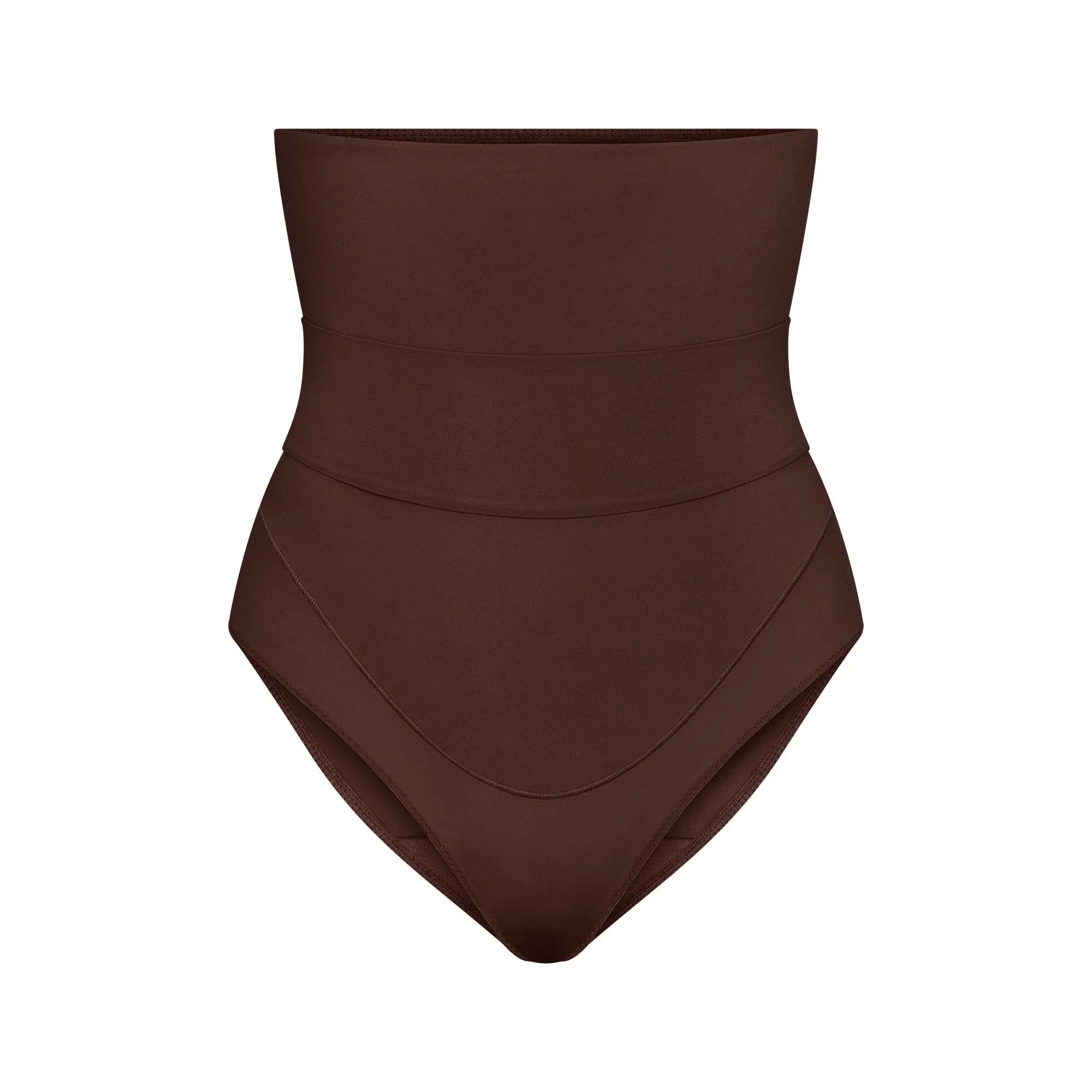 SKIMS FITS EVERYBODY MATERNITY BANDED HIGH-WAISTED BRIEF | COCOA - KÜLOT - My Suti