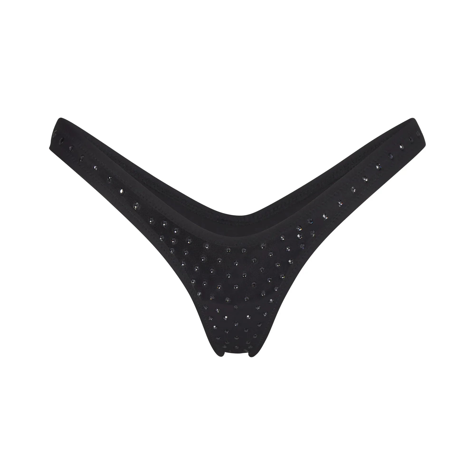 SKIMS SPARKLE JERSEY MINI THONG | ONYX - TANGA - My Suti