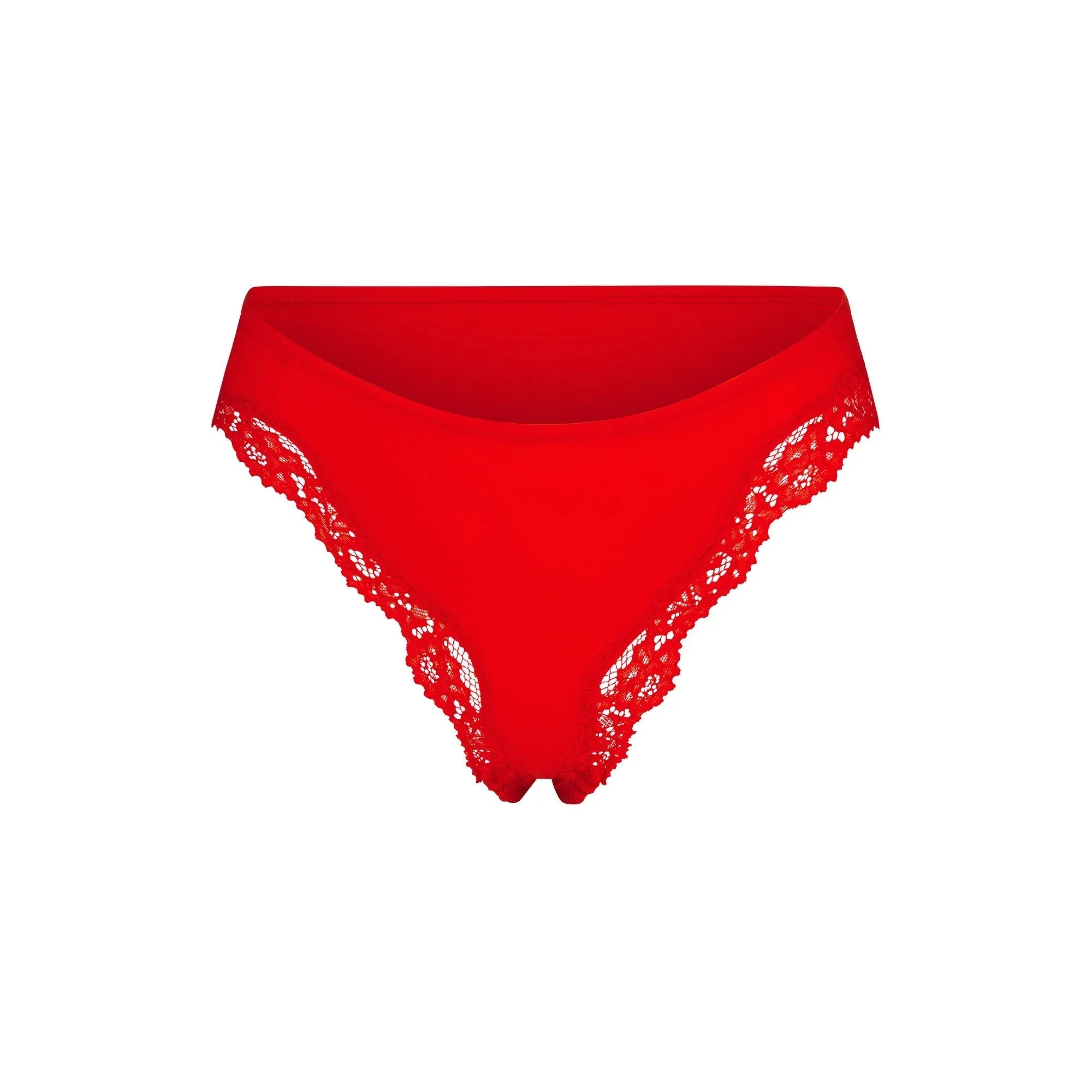 SKIMS FITS EVERYBODY LACE TANGA | CAYENNE - TANGA - My Suti