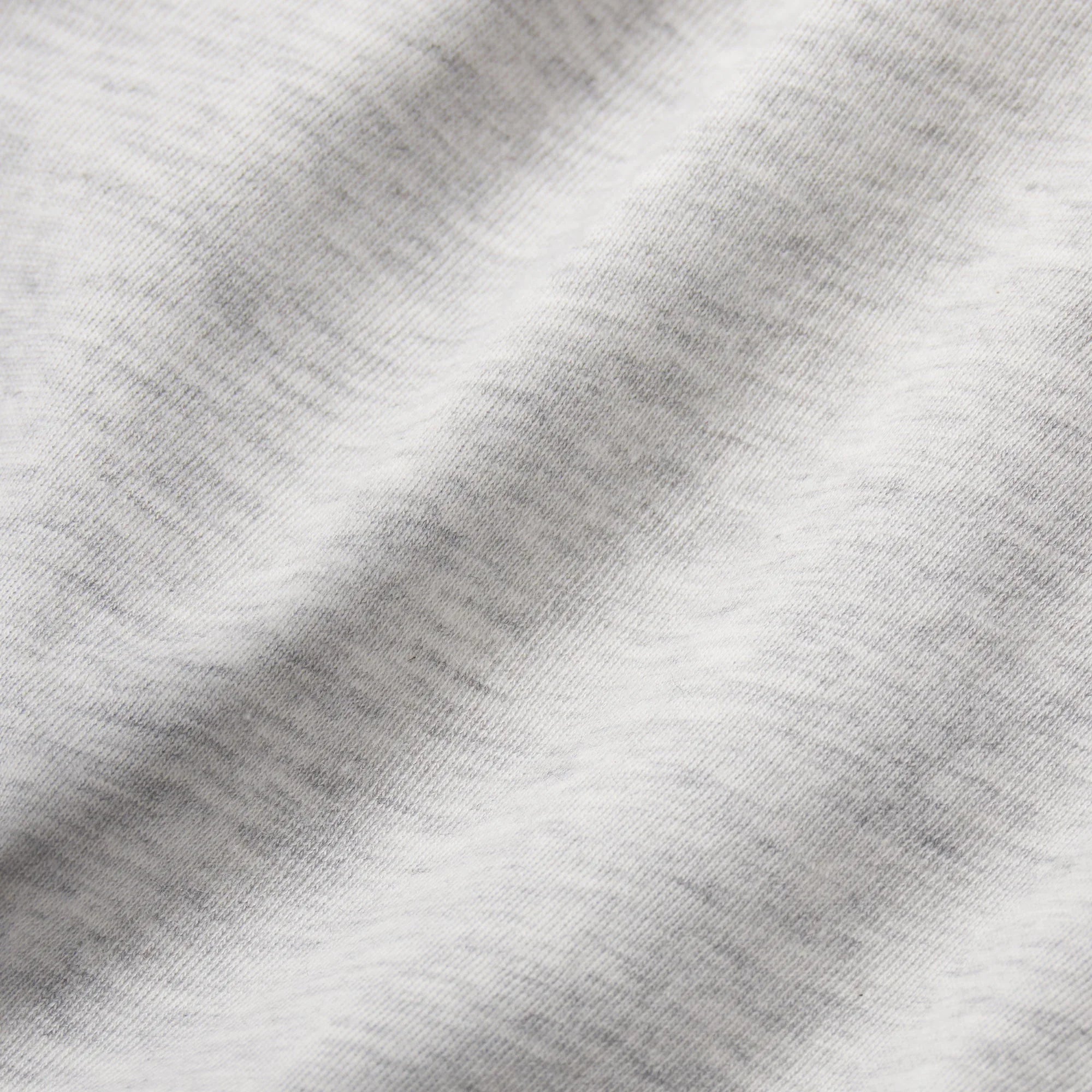 SKIMS RELAXED TEES LONG SLEEVE T-SHIRT | LIGHT HEATHER GREY - TİŞÖRT - My Suti