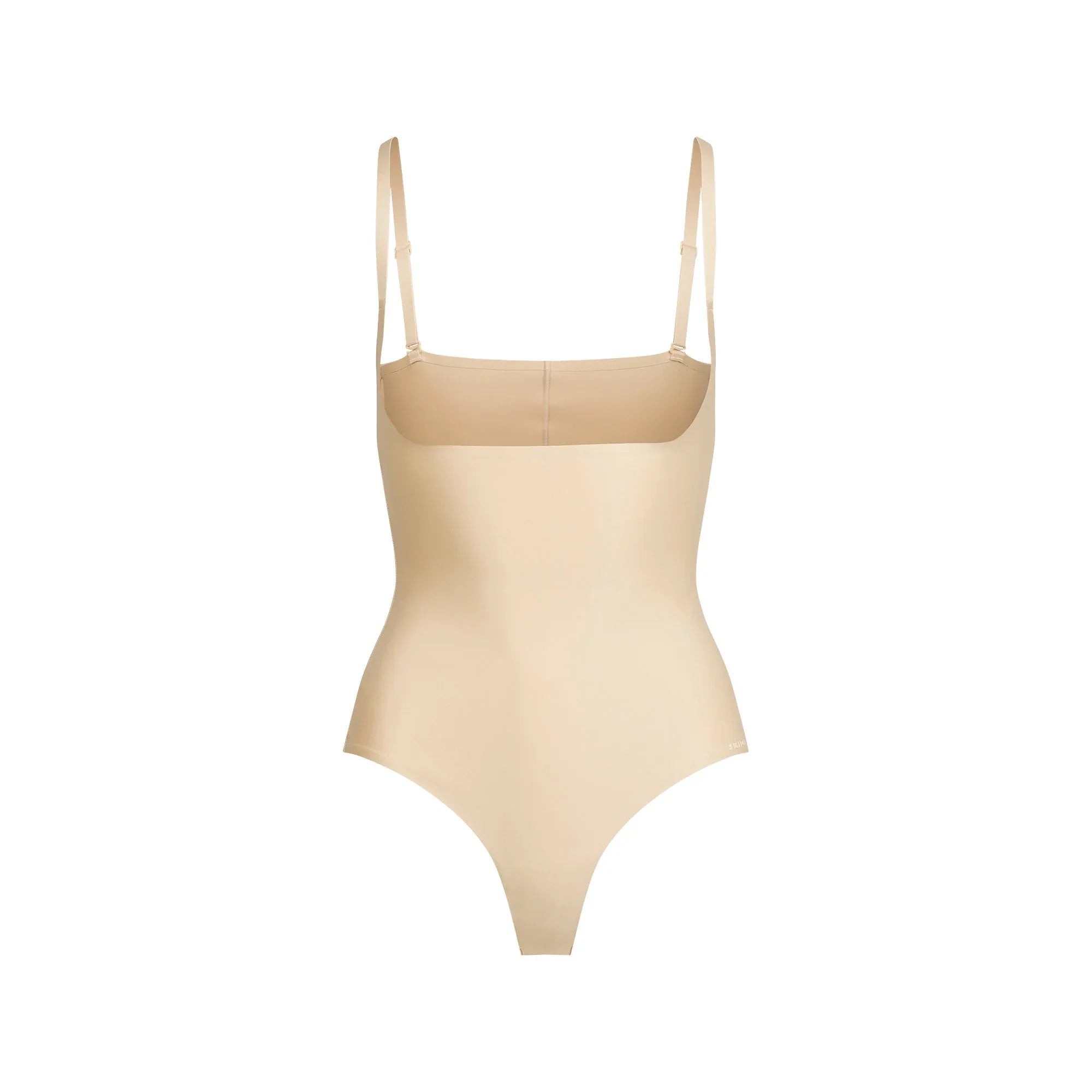 SKIMS BODY CORE SCULPT OPEN BUST THONG BODYSUIT | SAND - BODY SUIT - My Suti