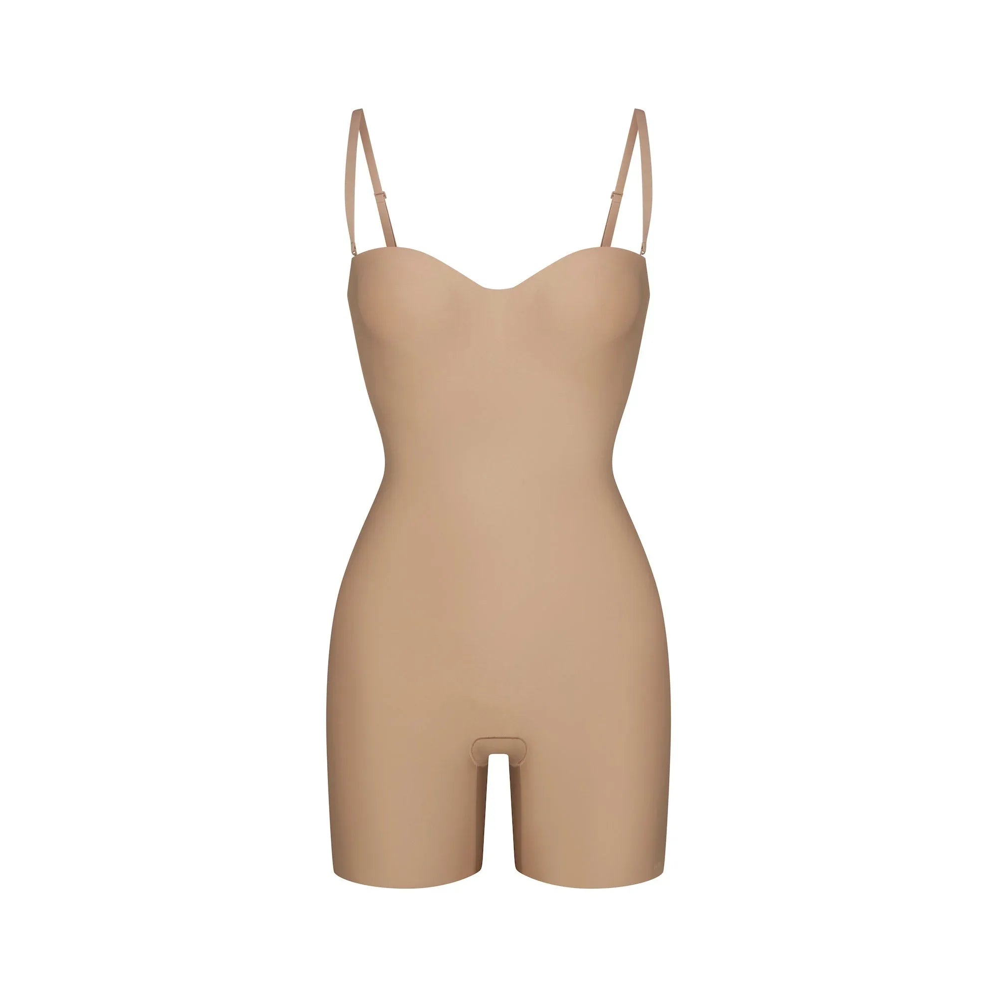 SKIMS BODY CORE SCULPT UNDERWIRE MID THIGH BODYSUIT | CLAY - BODYSUIT - My Suti