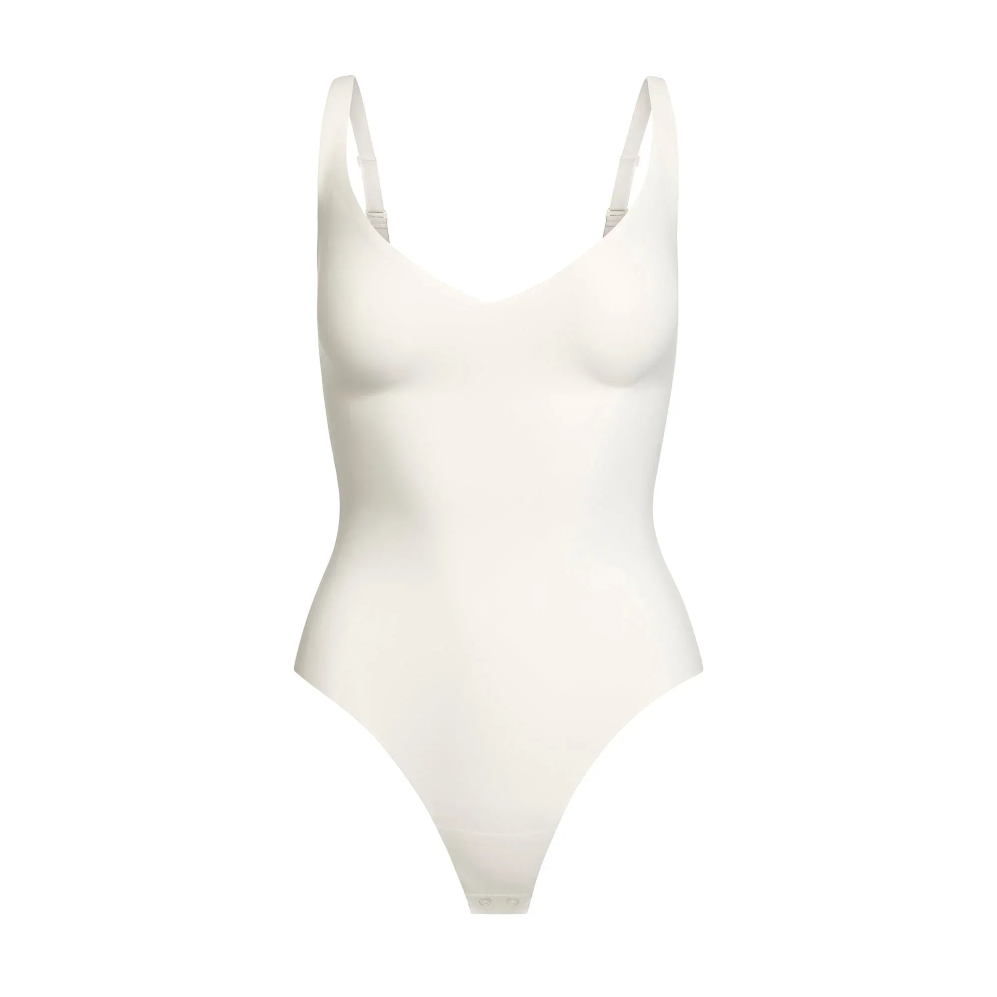 SKIMS BODY UNLINED PLUNGE THONG BODYSUIT | MARBLE - BODYSUIT - My Suti