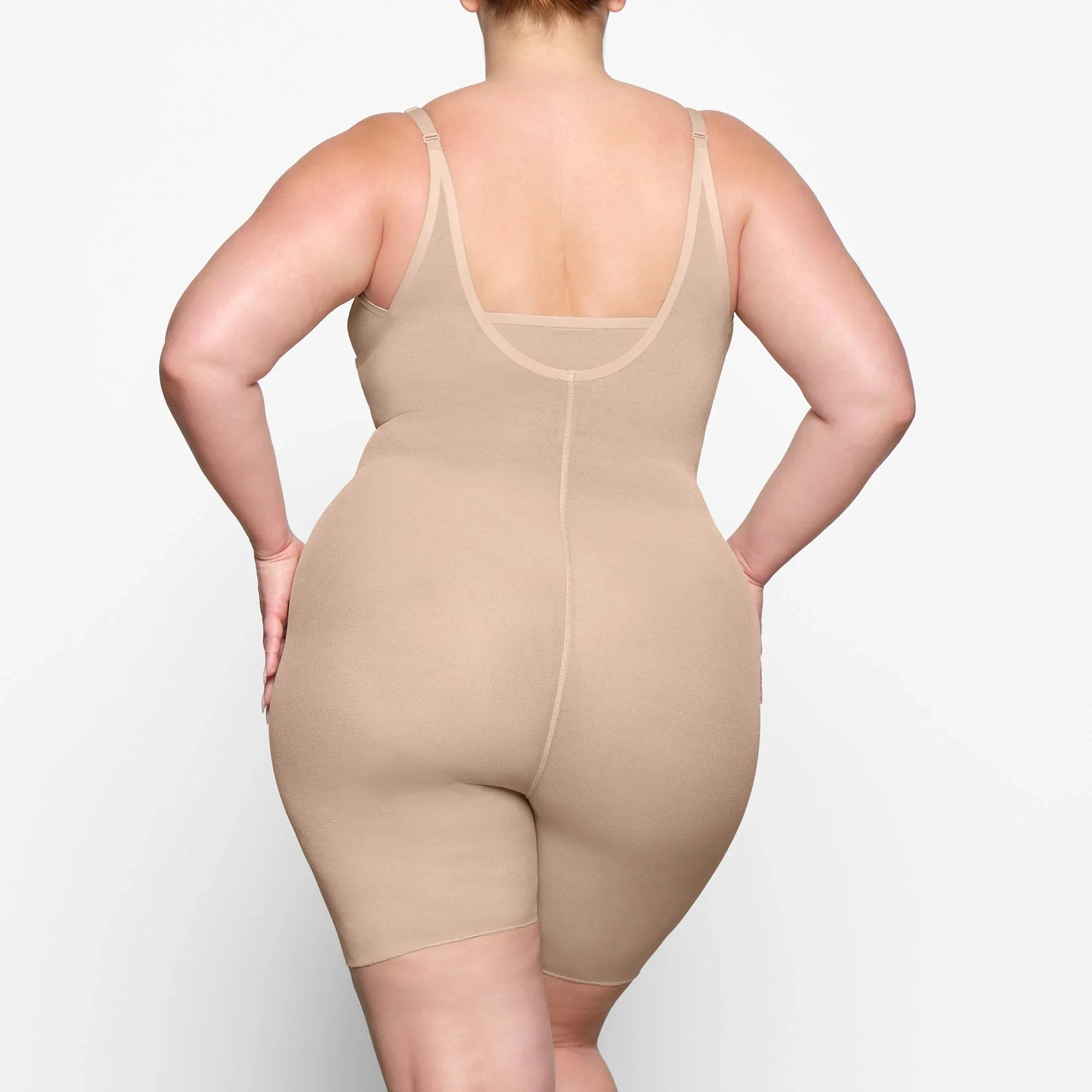 SKIMS SHEER SCULPT OPEN BUST BODYSUIT | CLAY - BODY - My Suti