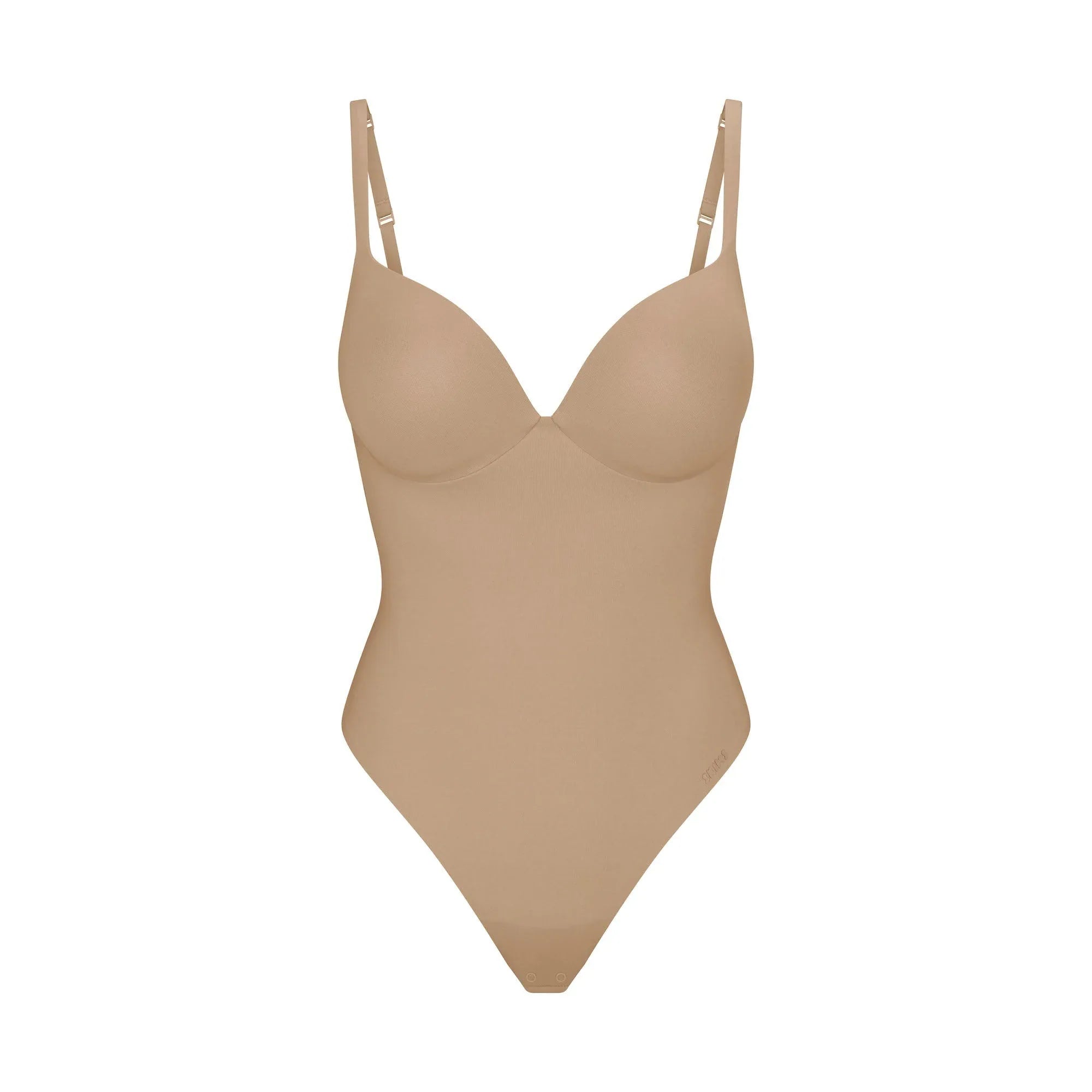 SKIMS ULTIMATE BODY PUSH-UP THONG BODYSUIT | CLAY - BODYSUIT - My Suti