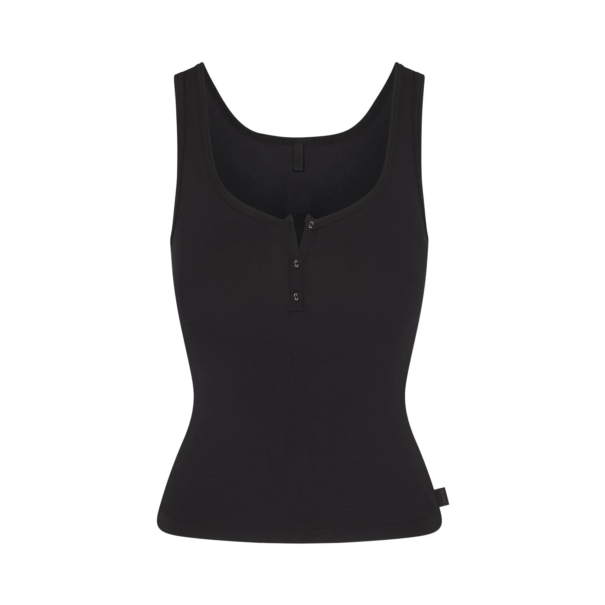 SKIMS SLEEP HENLEY TANK | ONYX - TİŞÖRT - My Suti