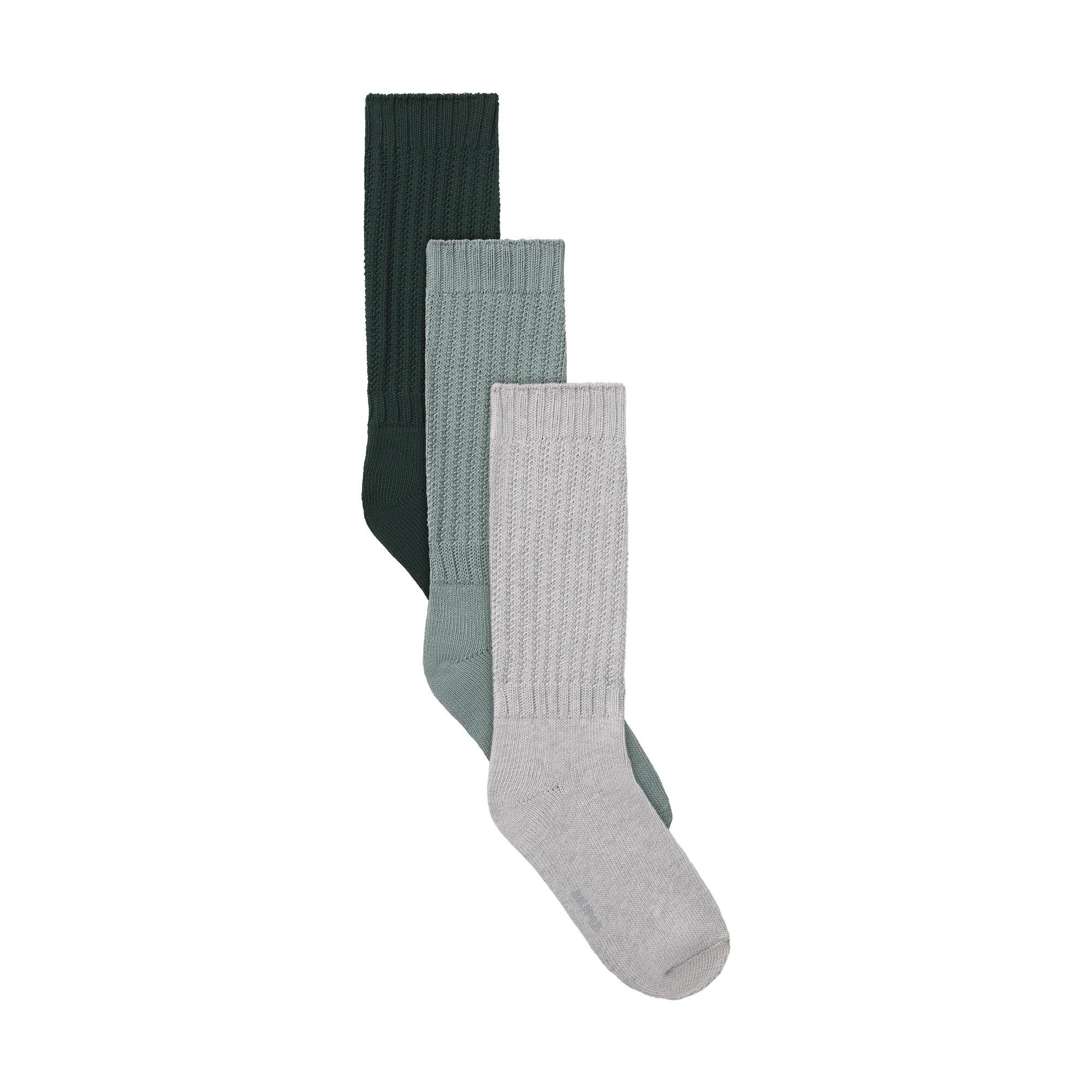 SKIMS SLOUCH SOCK 3-PACK | VAPOR SPRUCE - ÇORAP - My Suti