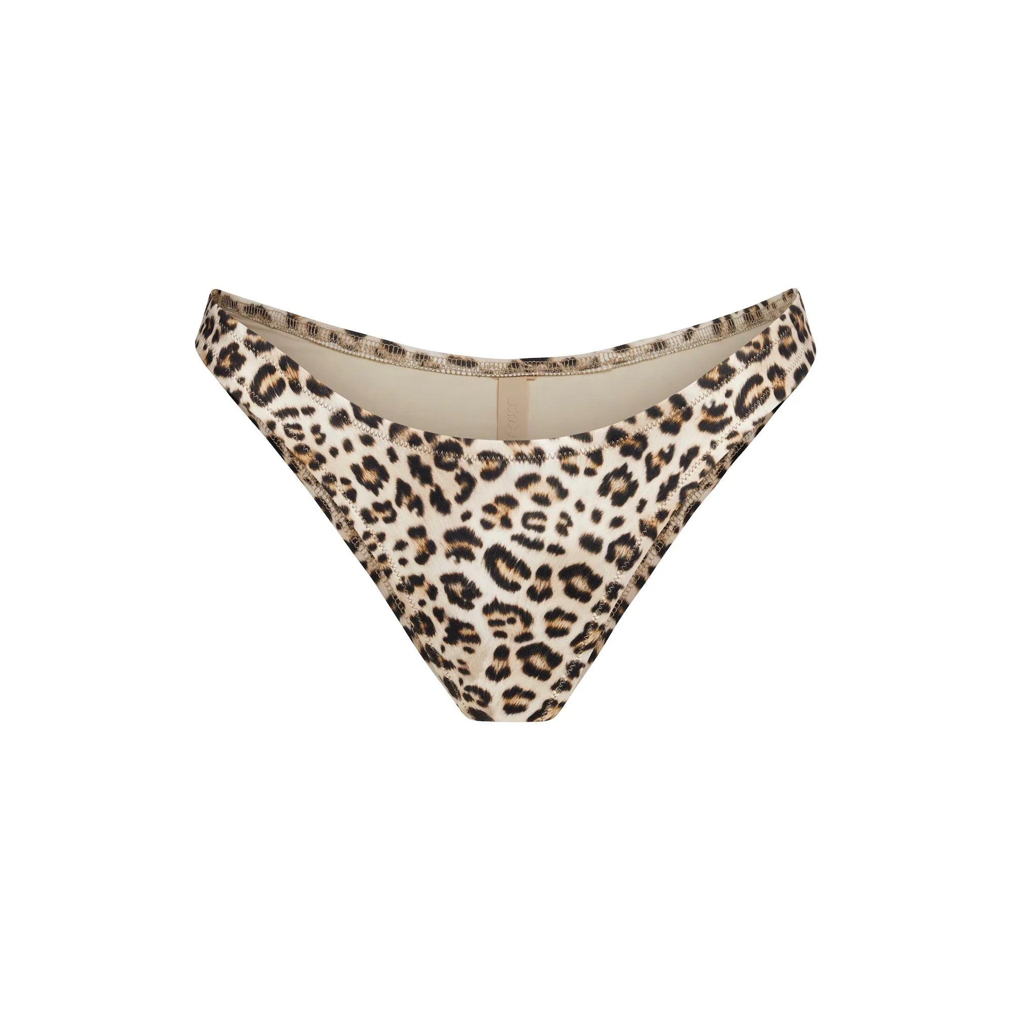 SKIMS SIGNATURE SWIM TANGA BIKINI BOTTOM | CHAMPAGNE LEOPARD PRINT - BIKINI ALT - My Suti