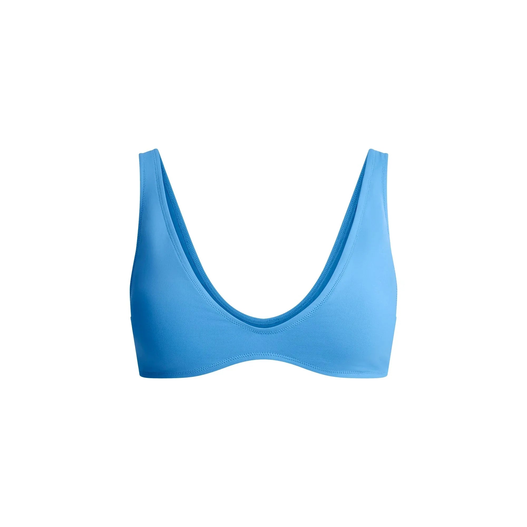 SKIMS SIGNATURE SWIM PLUNGE BIKINI TOP | TIDE - BIKINI ÜSTÜ - My Suti