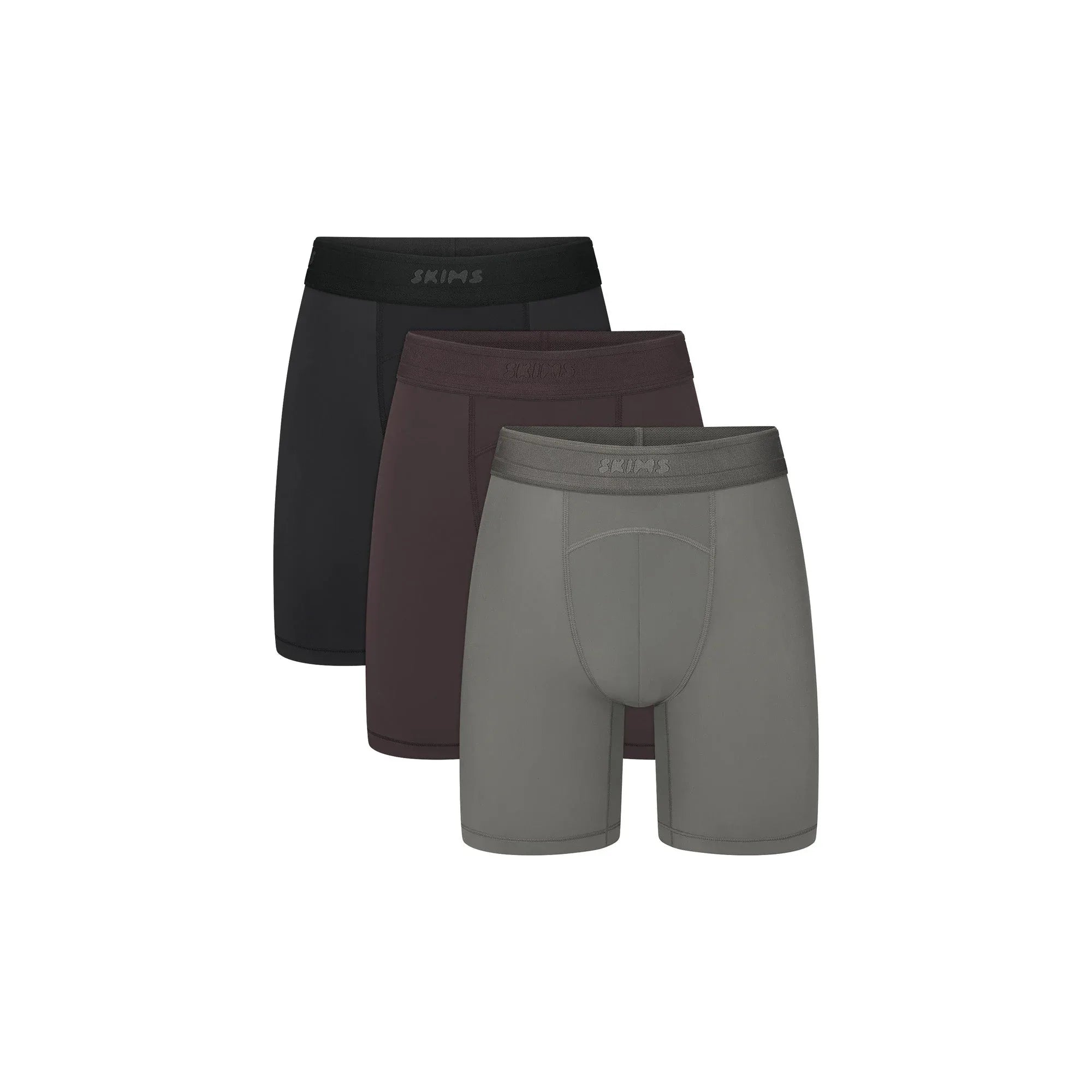 SKIMS SPORT MENS 7" BOXER BRIEF 3-PACK | OBSIDIAN MULTI - KUTU ŞORT - My Suti