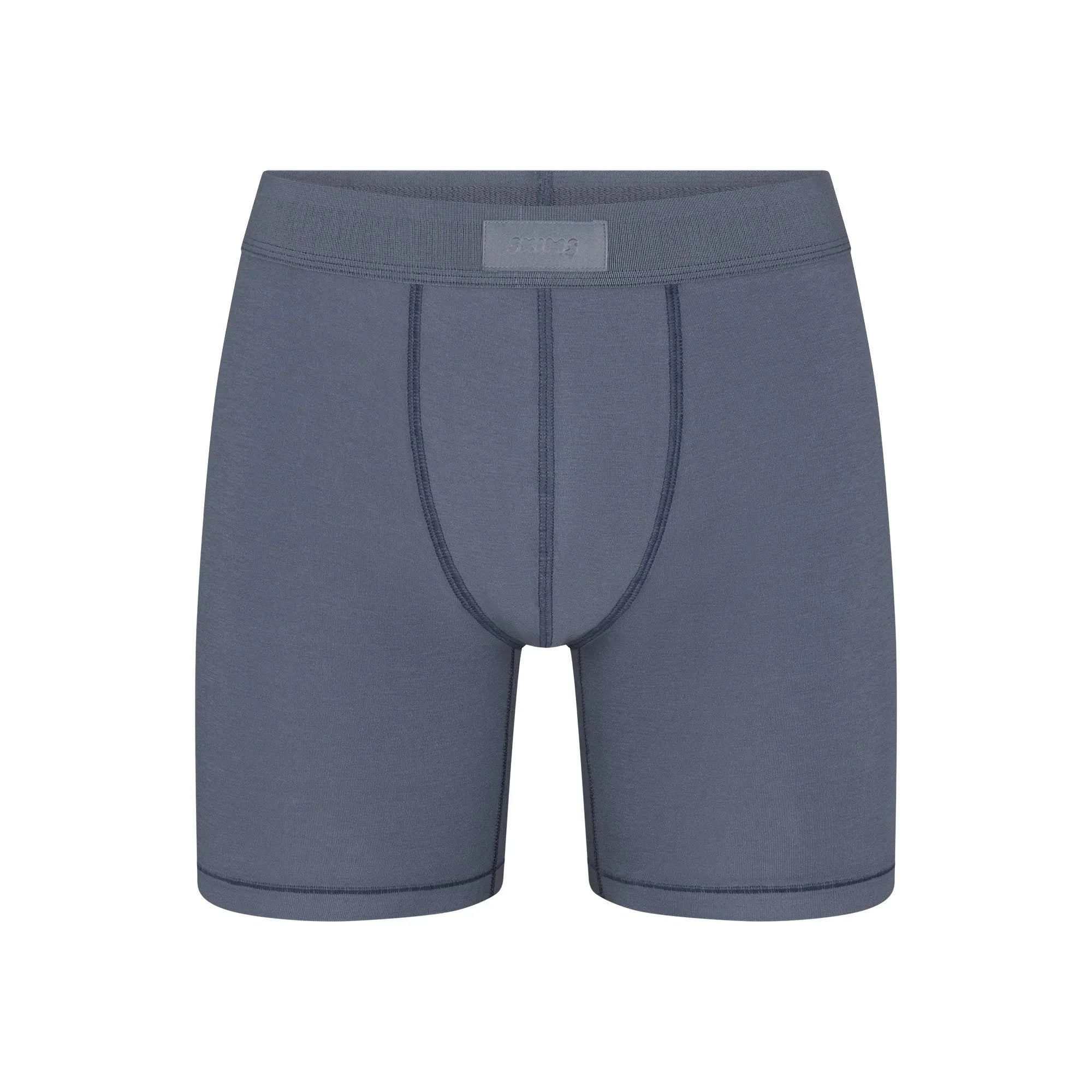 SKIMS COTTON MENS 5" BOXER BRIEF | STEEL BLUE - KUTU BRİEF - My Suti