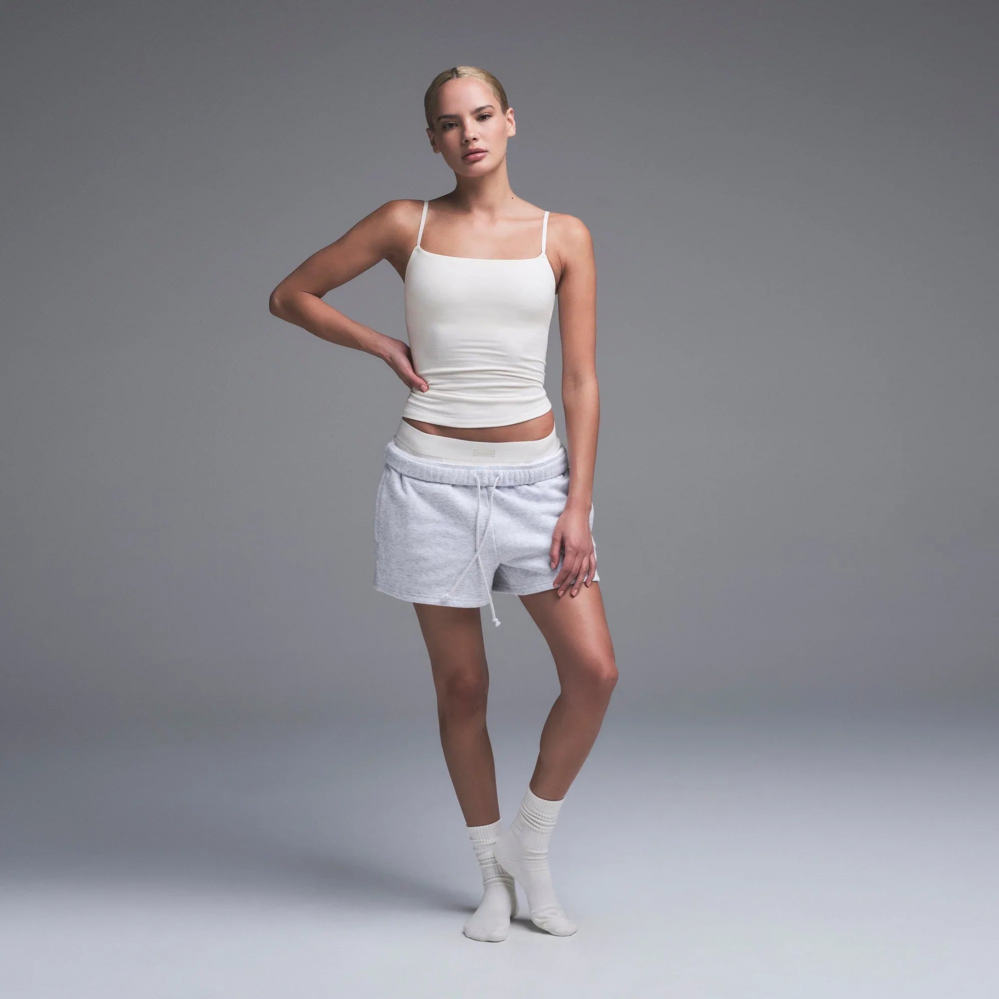 SKIMS COTTON JERSEY CAMI | MARBLE - TİŞÖRT - My Suti