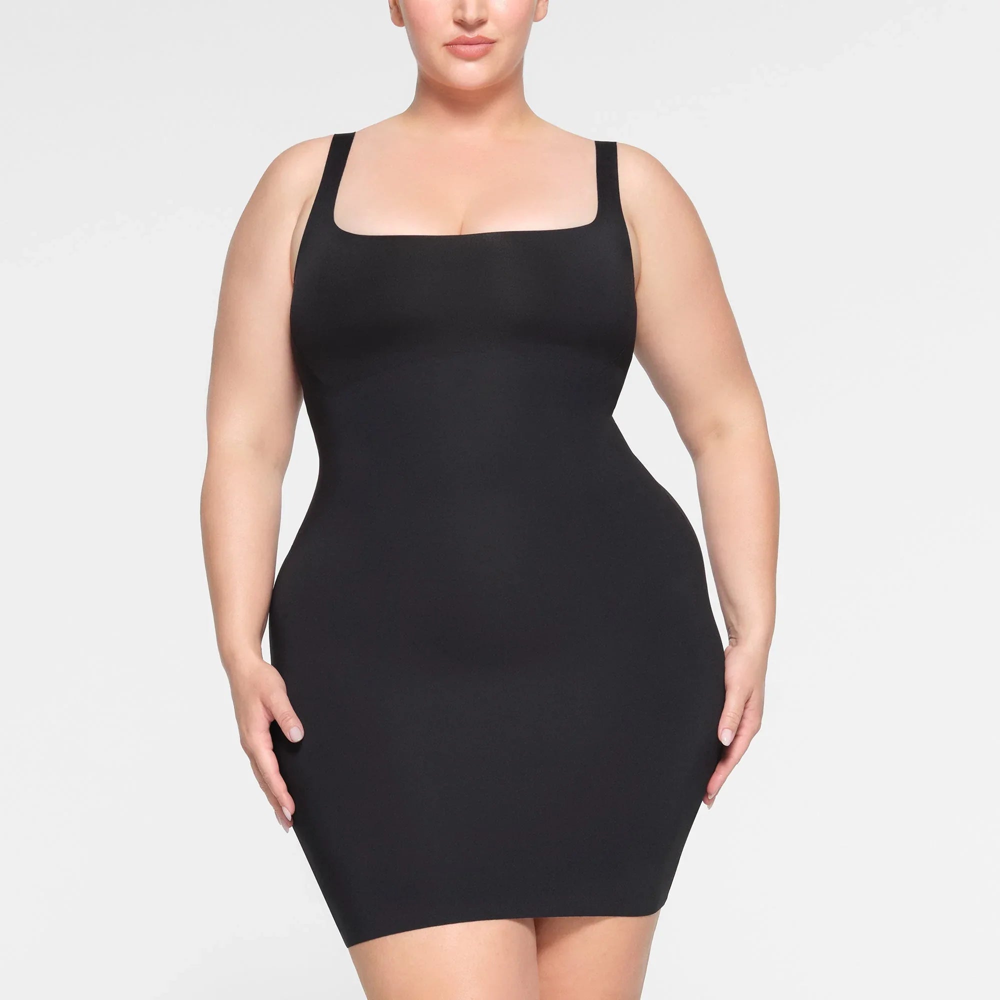 SKIMS BODY TANK SLIP DRESS | ONYX - ELBİSE - My Suti