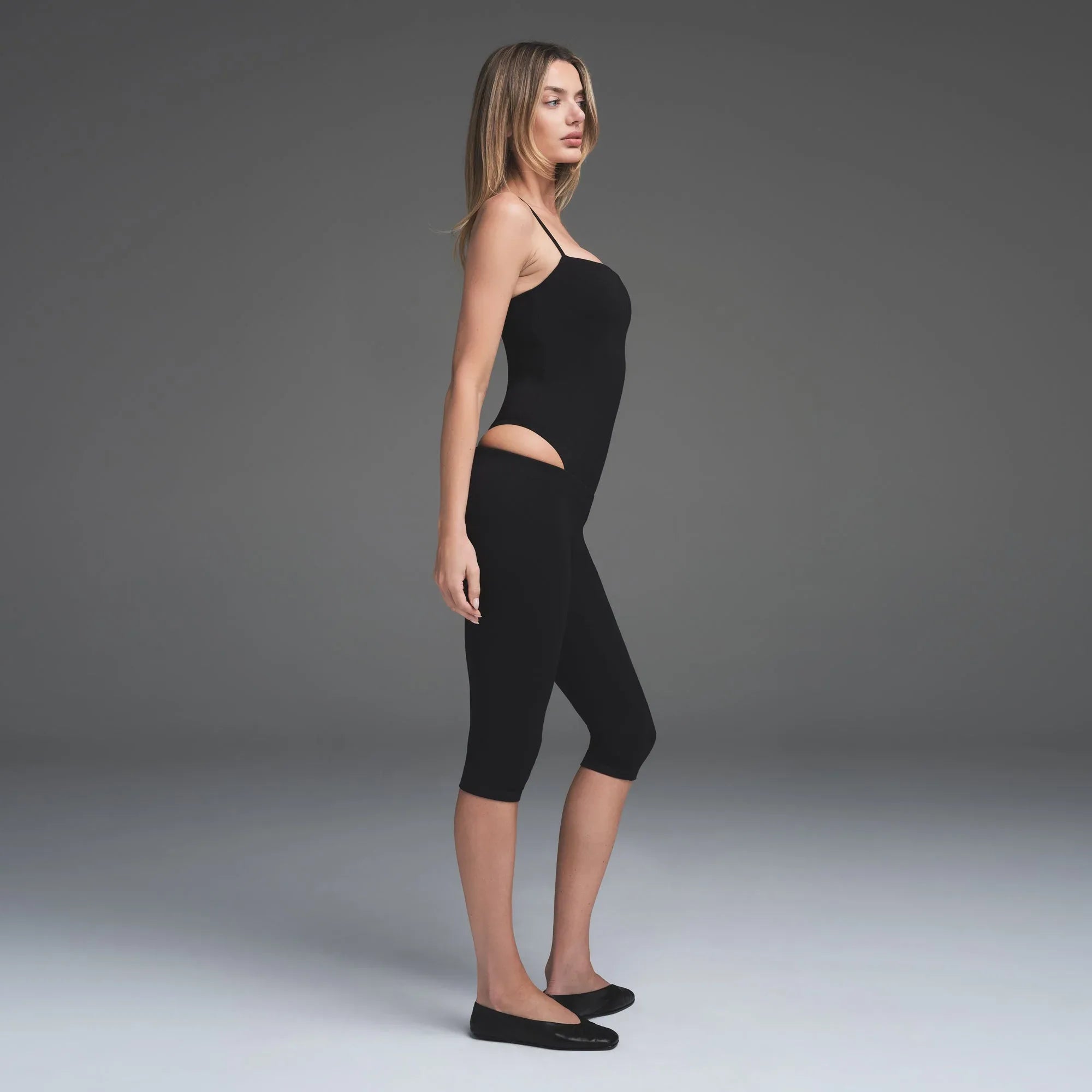 SKIMS SMOOTH LAYERS CAMI BODYSUIT | OBSIDIAN - BODY - My Suti