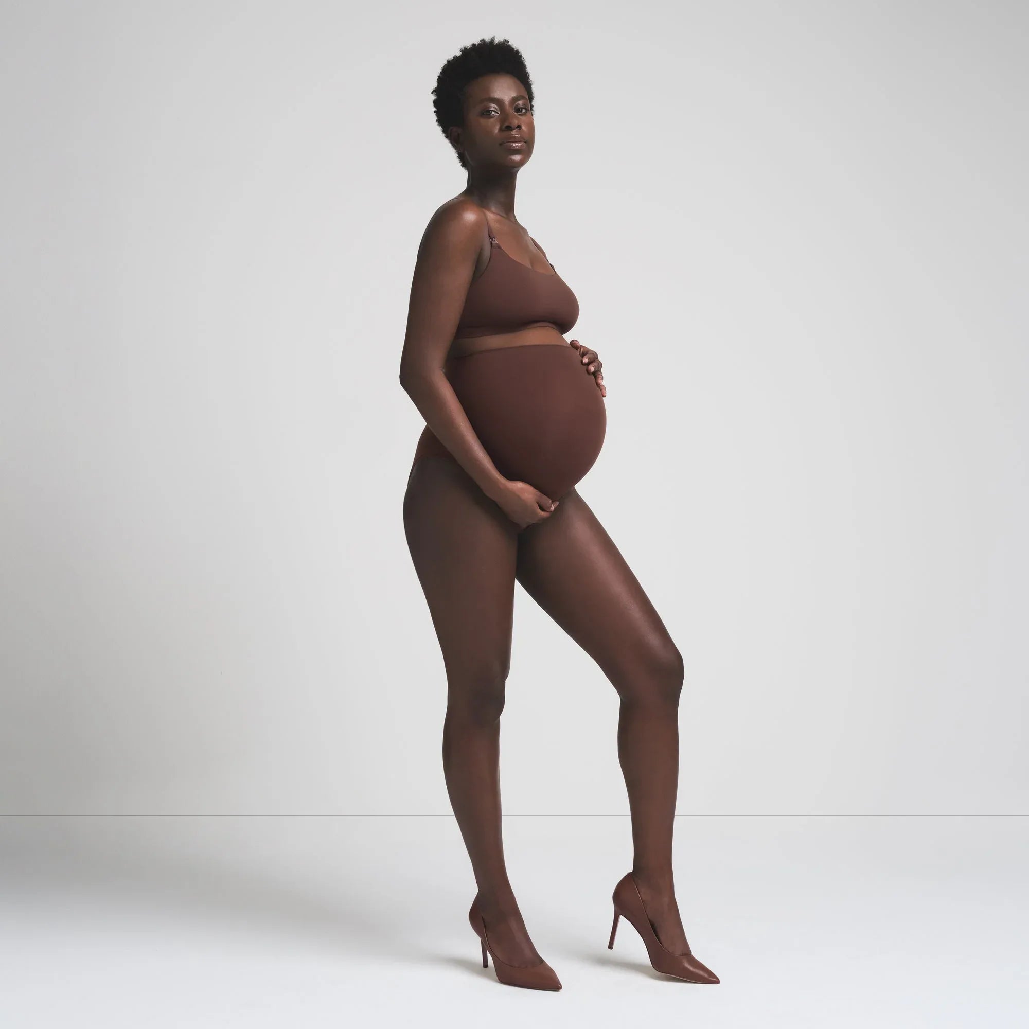 SKIMS FITS EVERYBODY MATERNITY NURSING SCOOP BRALETTE | COCOA - SÜTYEN - My Suti