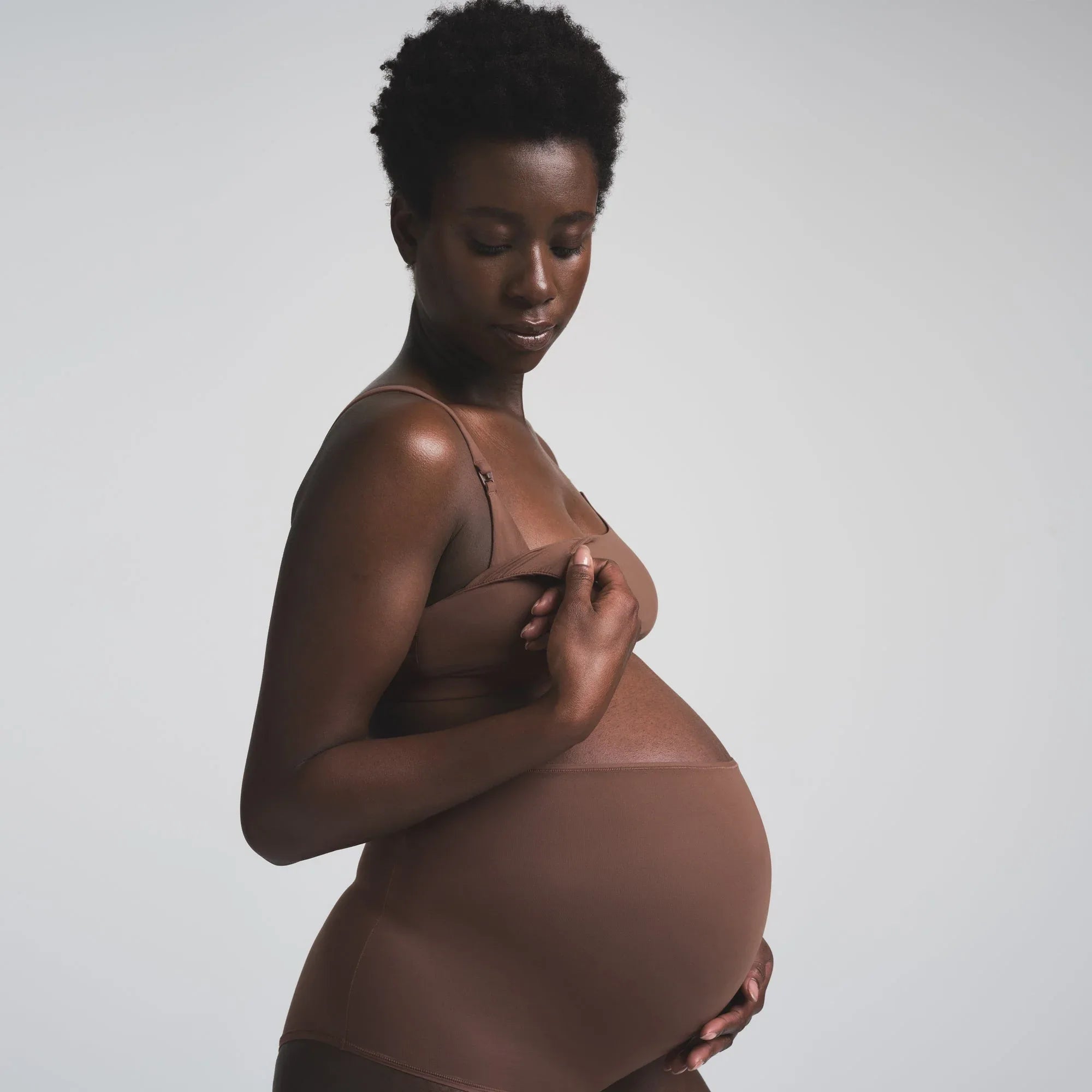 SKIMS FITS EVERYBODY MATERNITY NURSING SCOOP BRALETTE | JASPER - SÜTYEN - My Suti