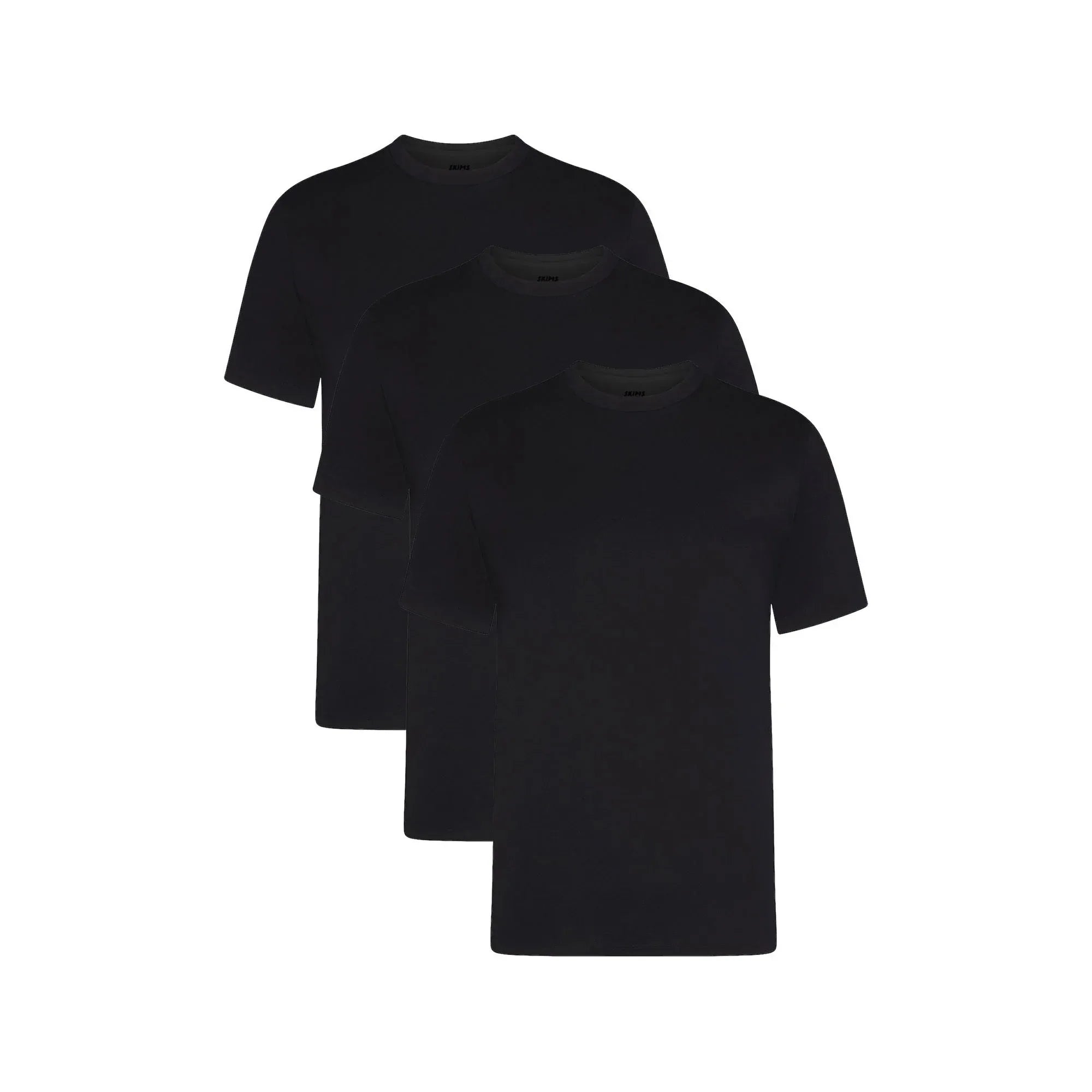 SKIMS BASICS MENS LIGHTWEIGHT T-SHIRT 3-PACK | OBSIDIAN - TİŞÖRT - My Suti
