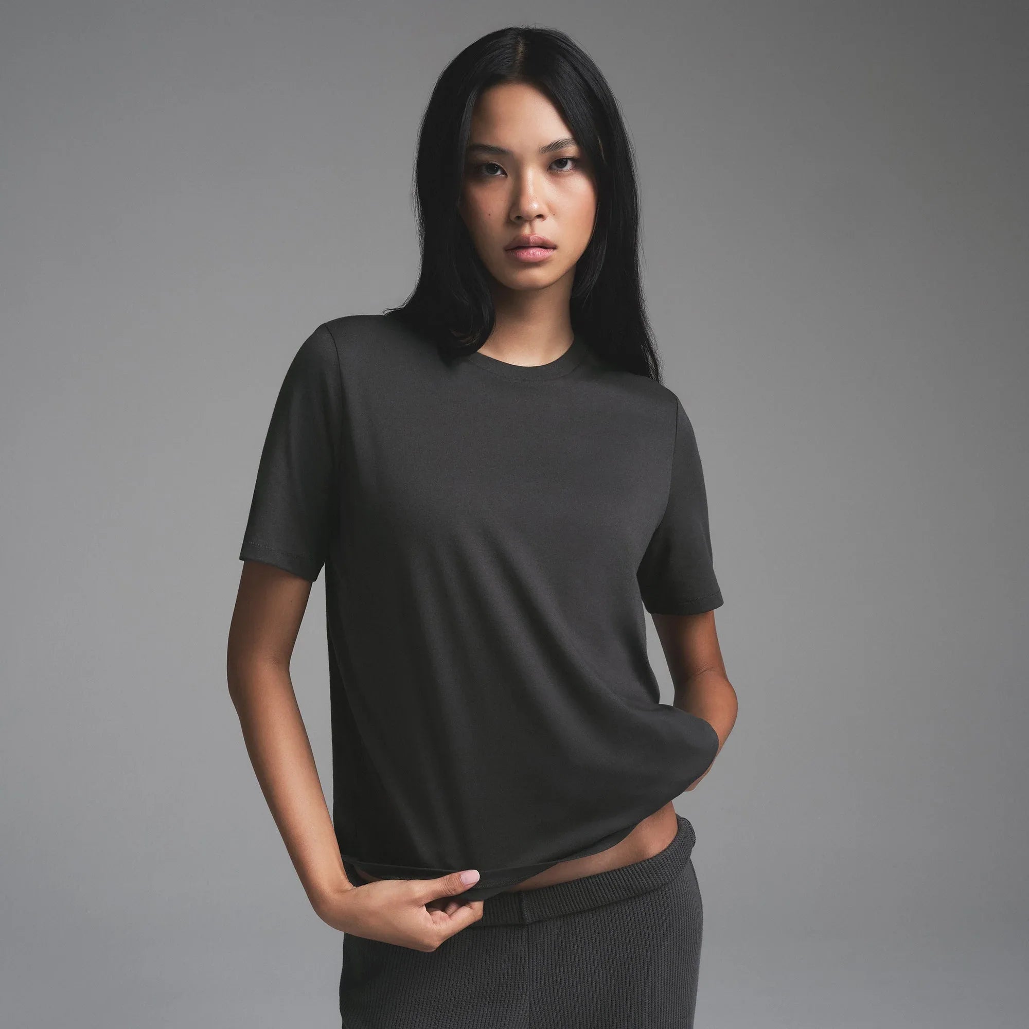 SKIMS RELAXED TEES T-SHIRT | ASH - TİŞÖRT - My Suti