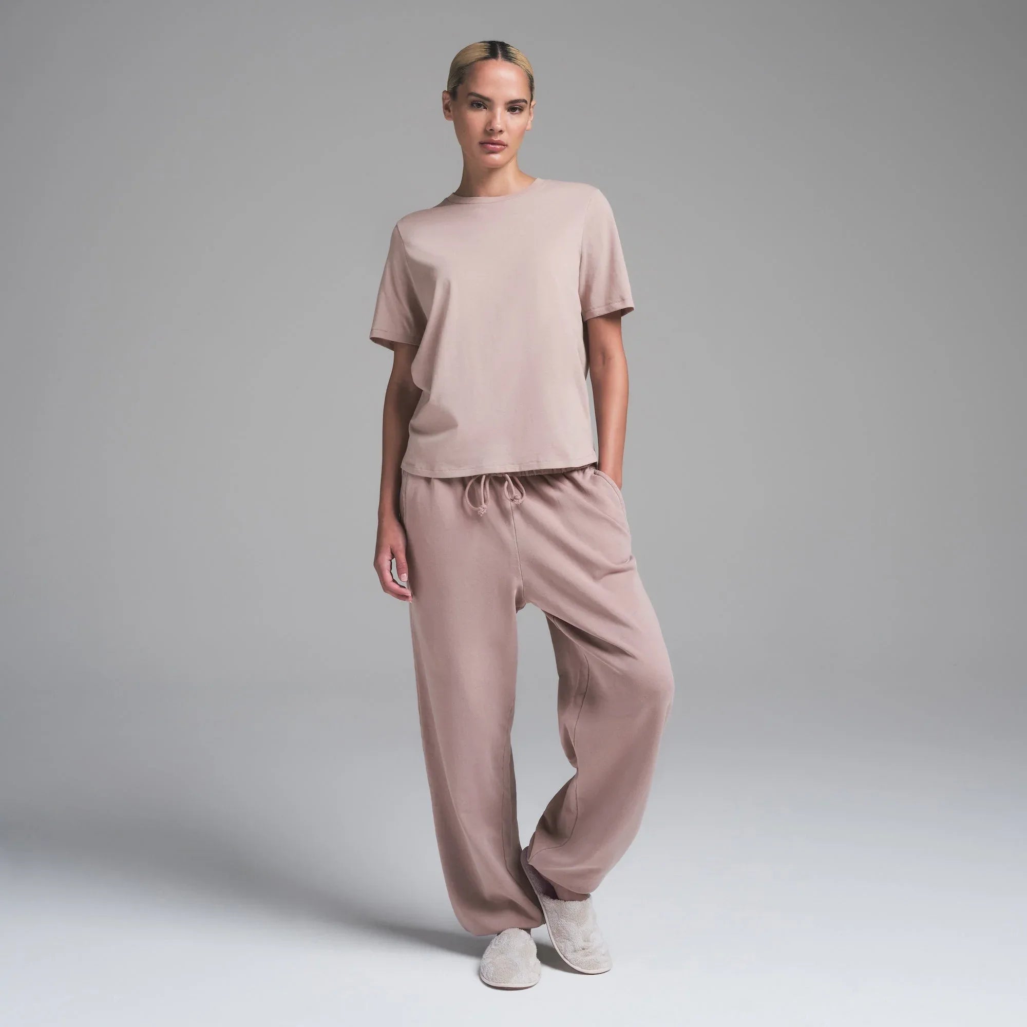 SKIMS RELAXED TEES T-SHIRT | FAWN - TİŞÖRT - My Suti