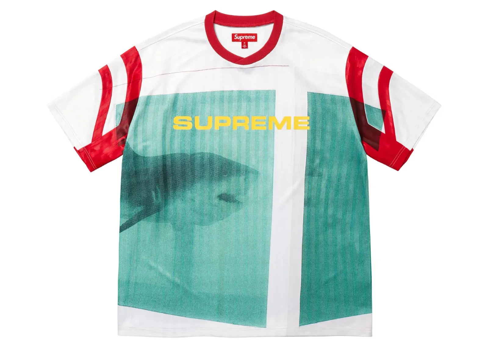 Supreme Damien Hirst Soccer Jersey White - My Suti