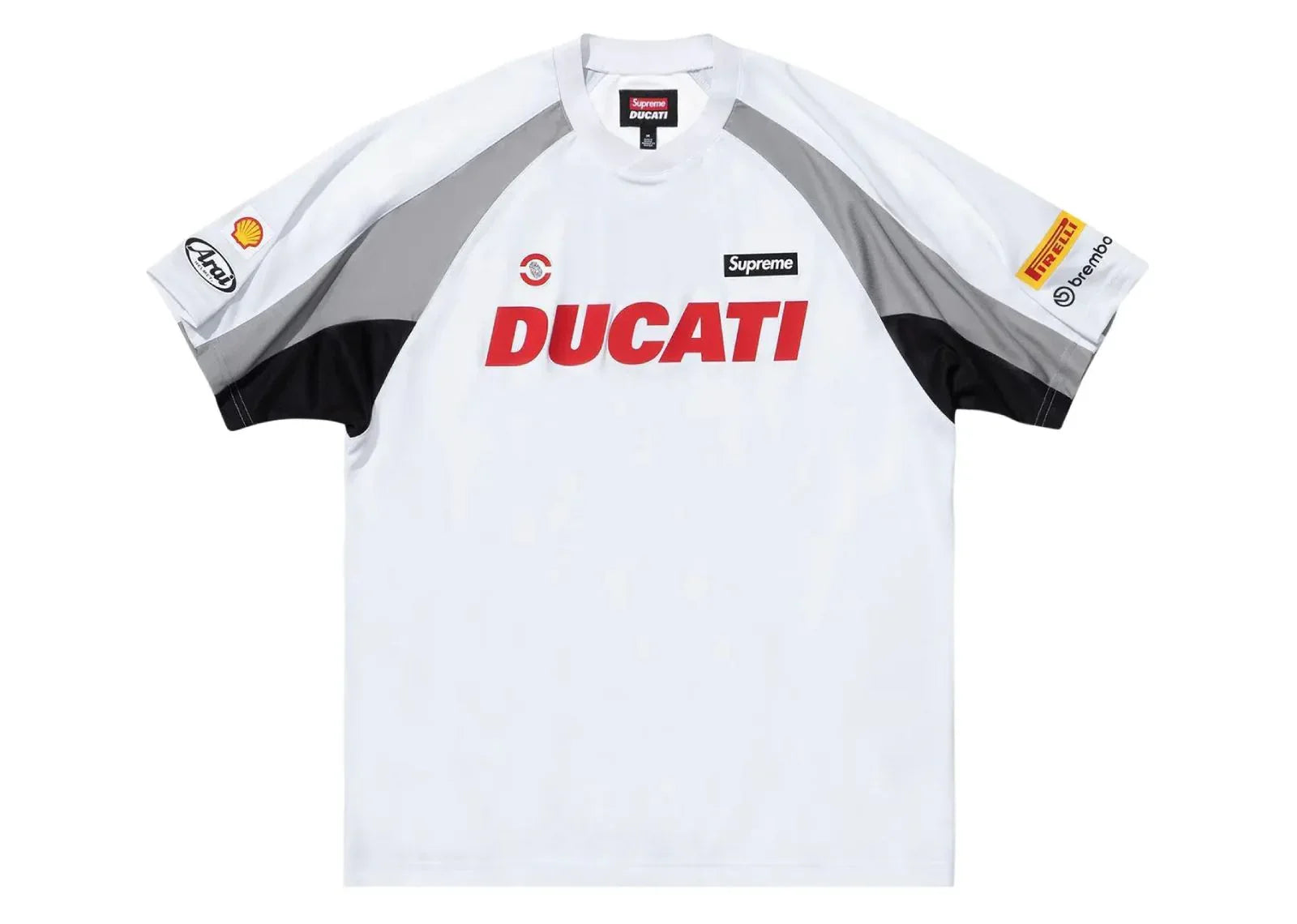 Supreme Ducati Soccer Jersey White - My Suti