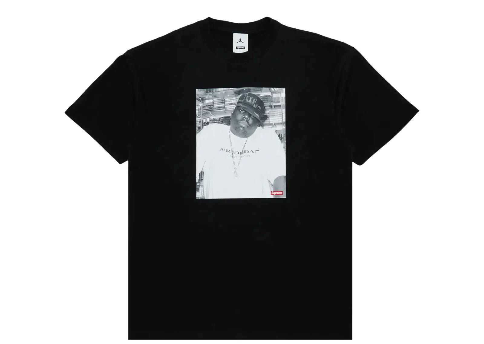 Supreme Jordan Biggie S/S Top Black - My Suti
